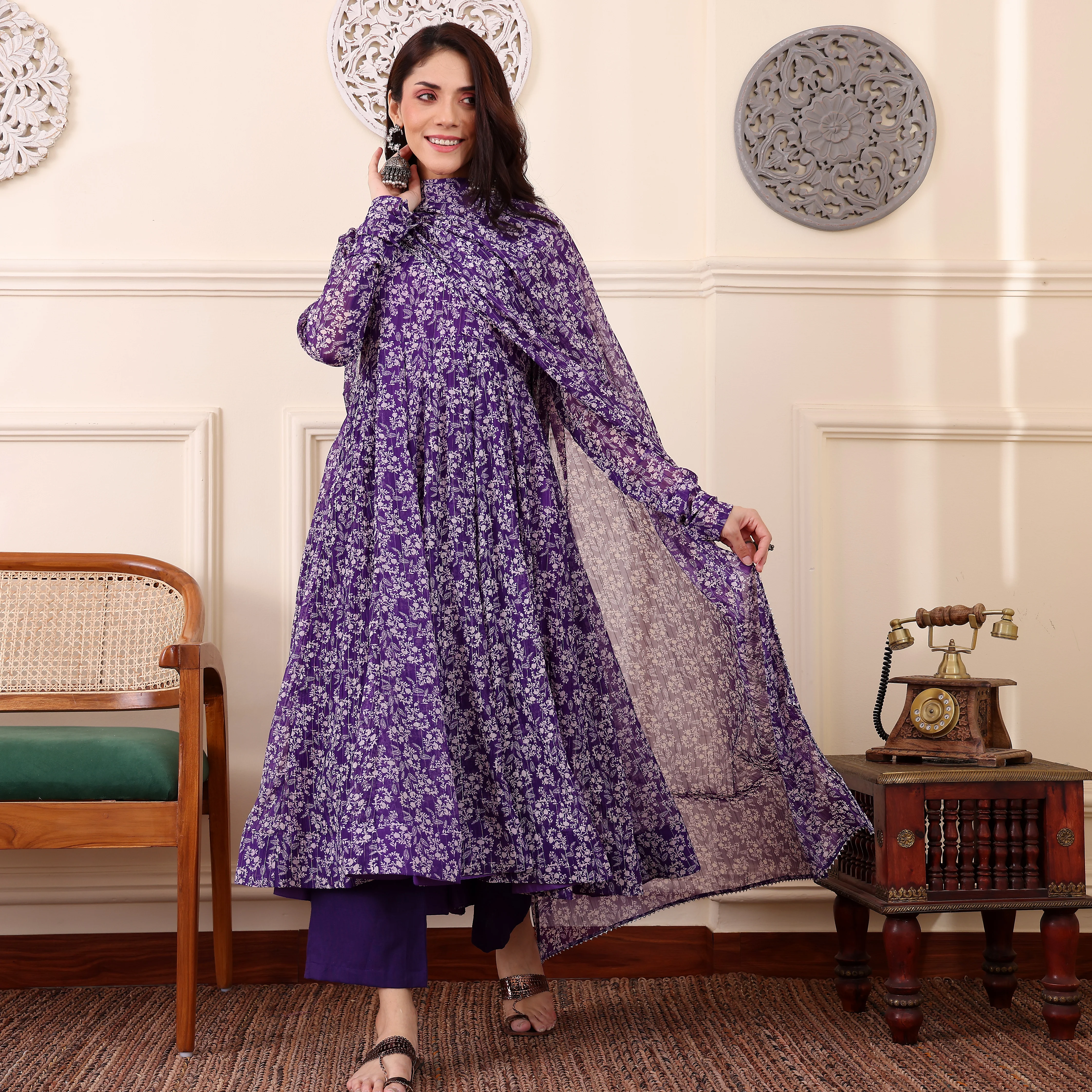 Mohina Kalidaar Georgette Set - Image 3