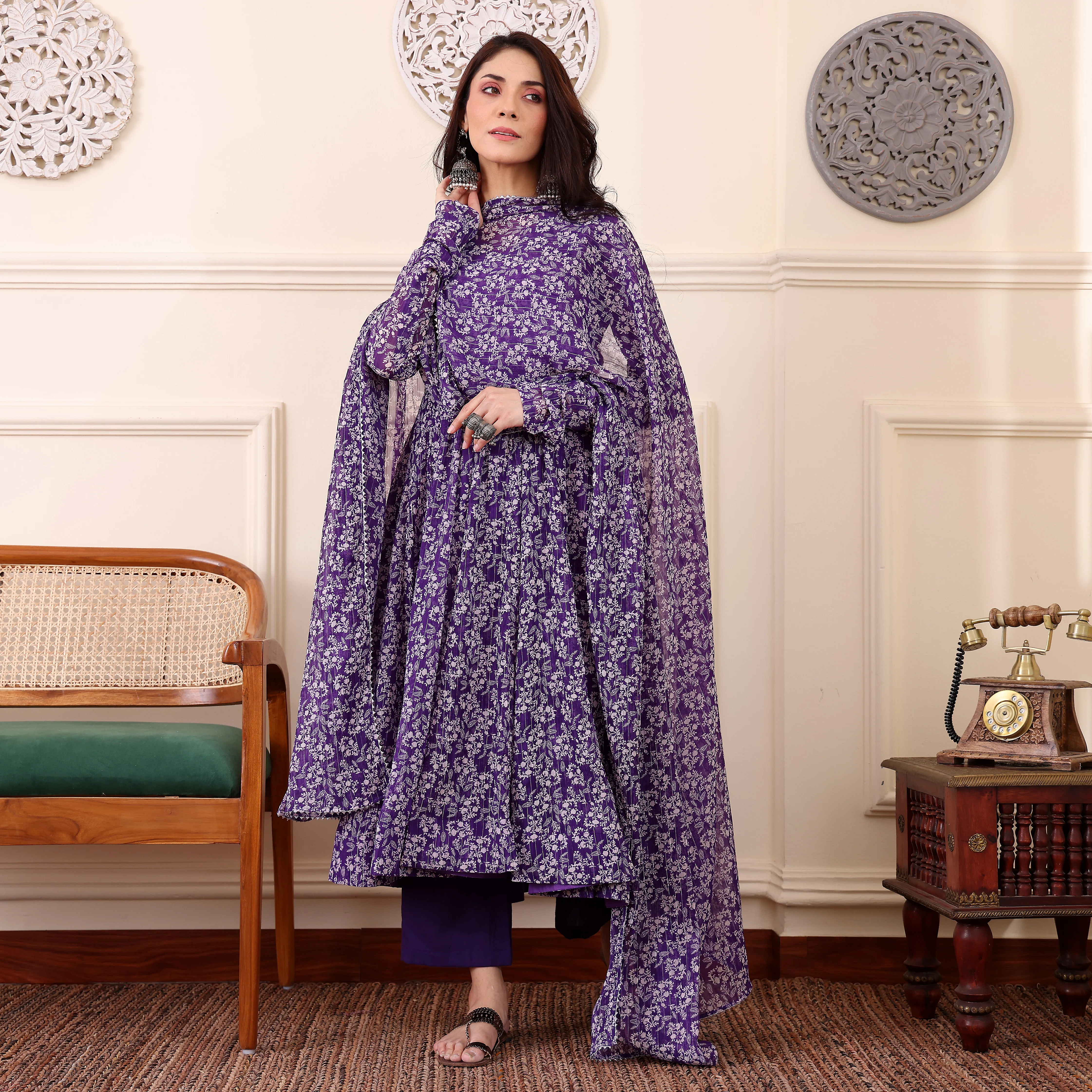 Mohina Kalidaar Georgette Set - Image 4