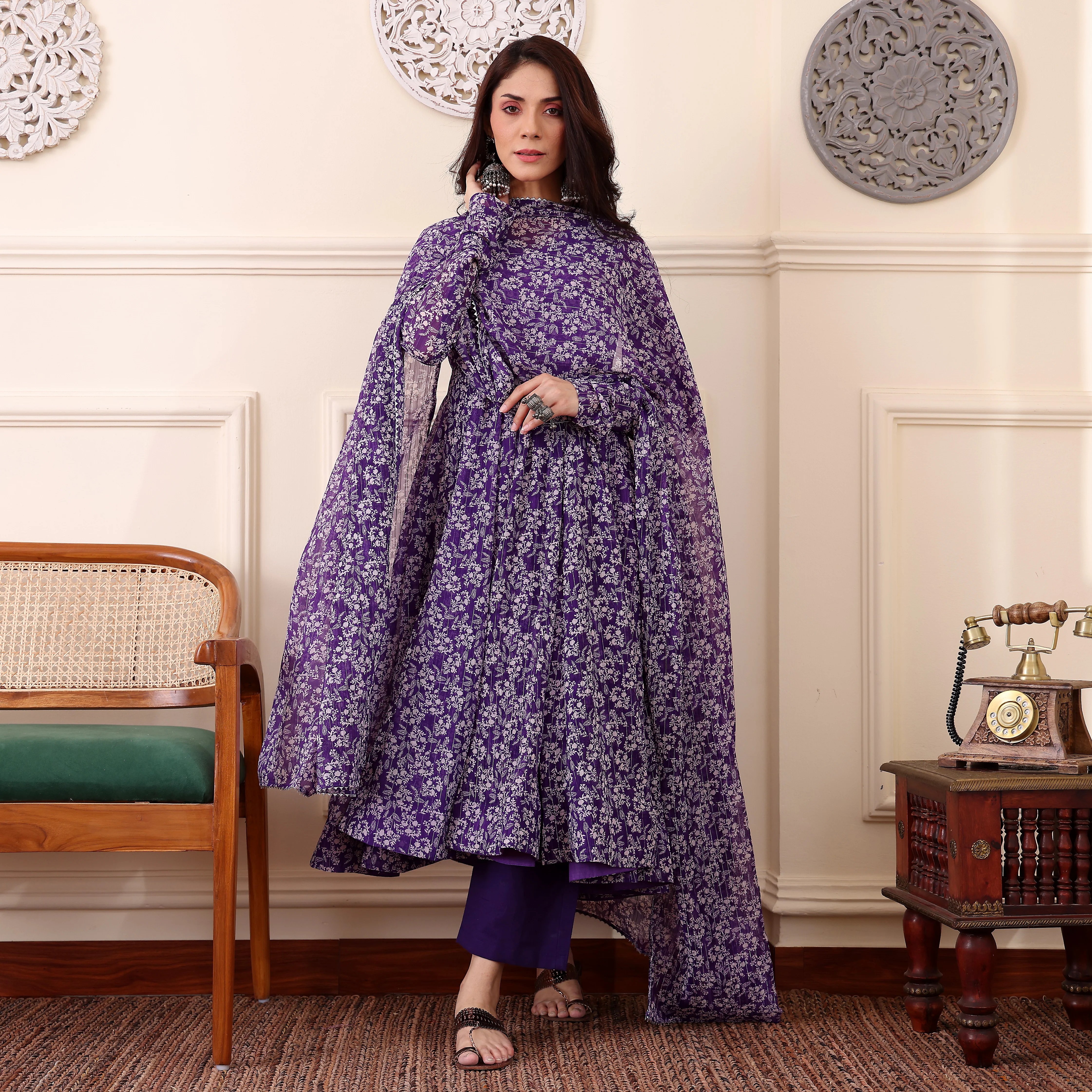 Mohina Kalidaar Georgette Set - Image 5