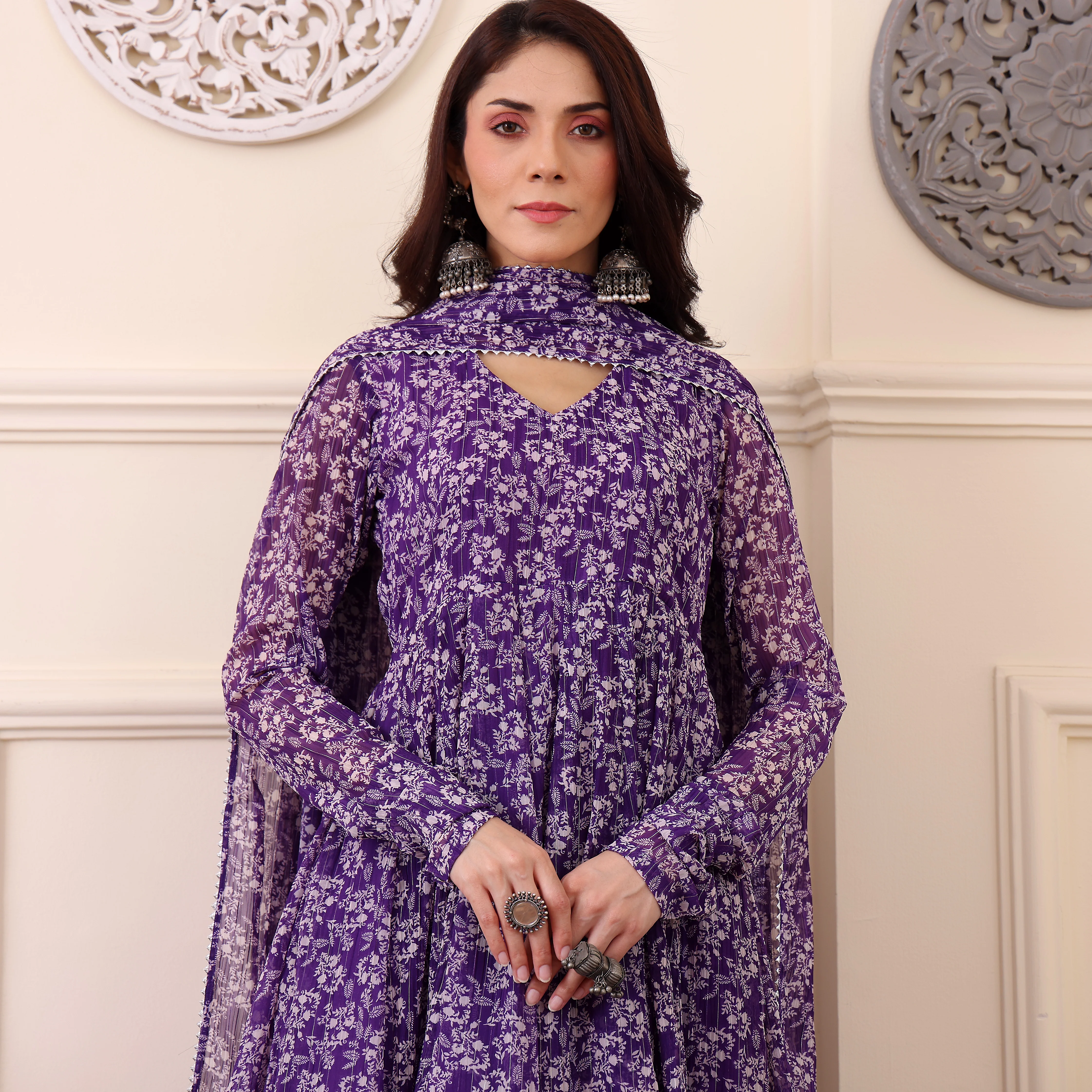 Mohina Kalidaar Georgette Set - Image 6