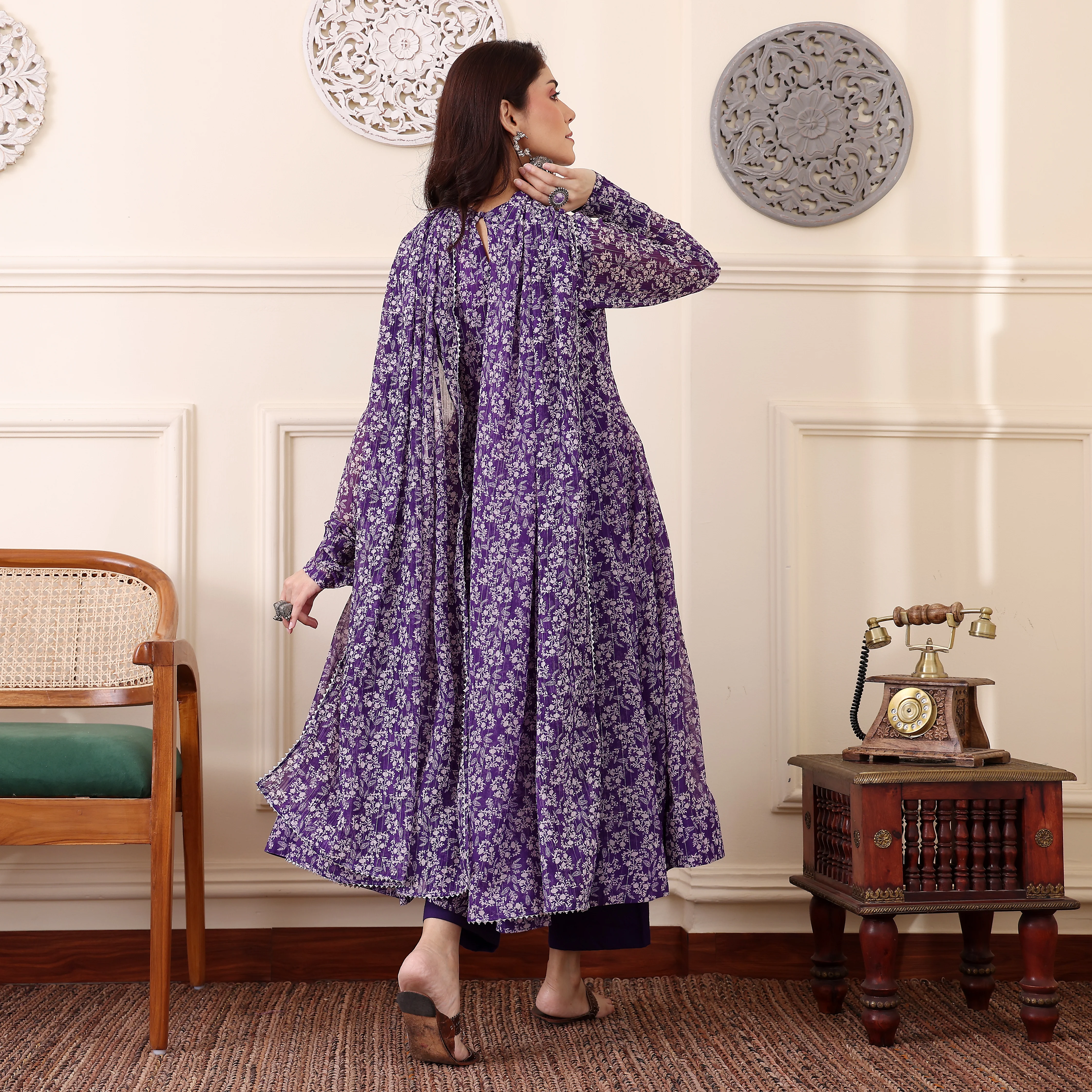Mohina Kalidaar Georgette Set - Image 7