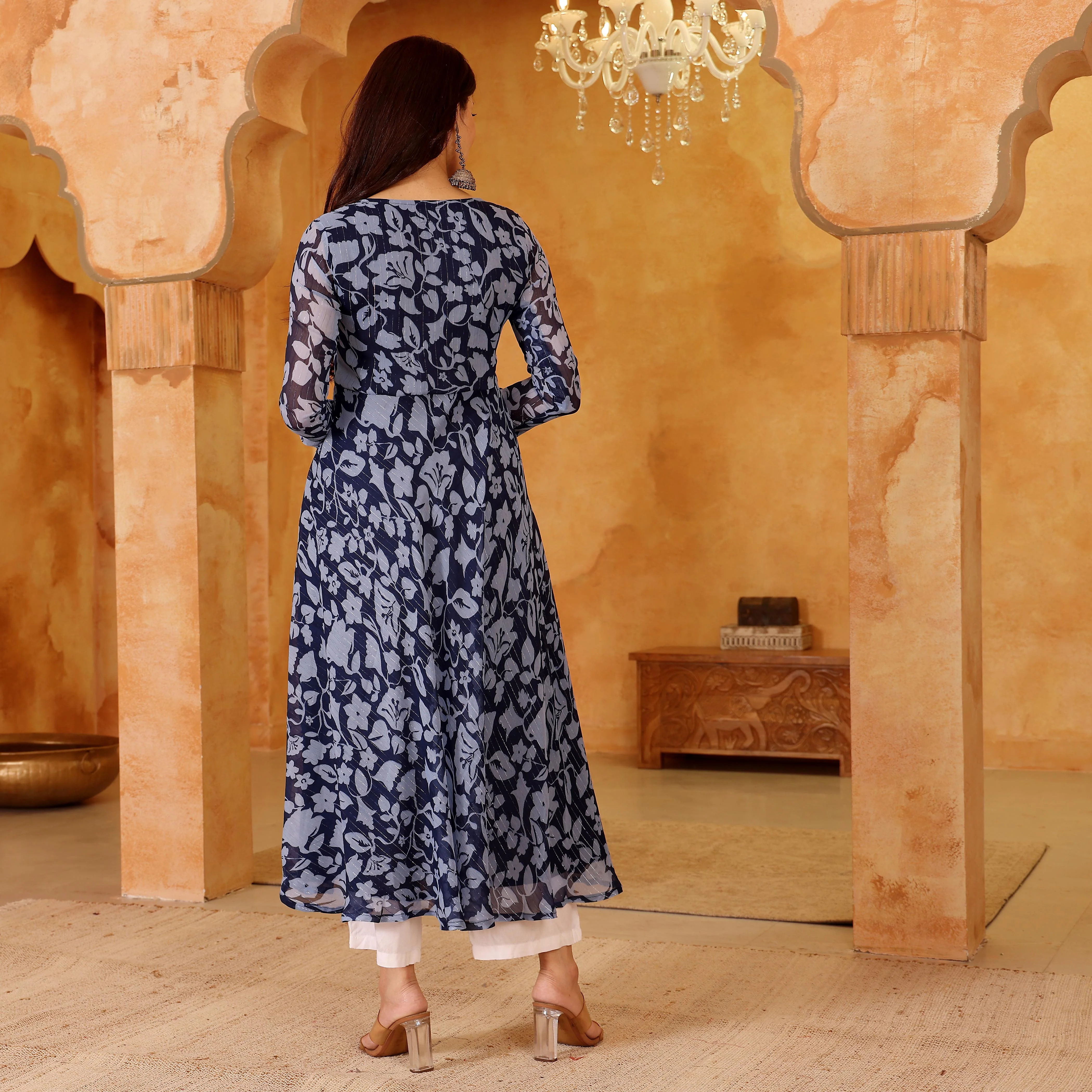 Natiba Georgette Kurta - Image 6