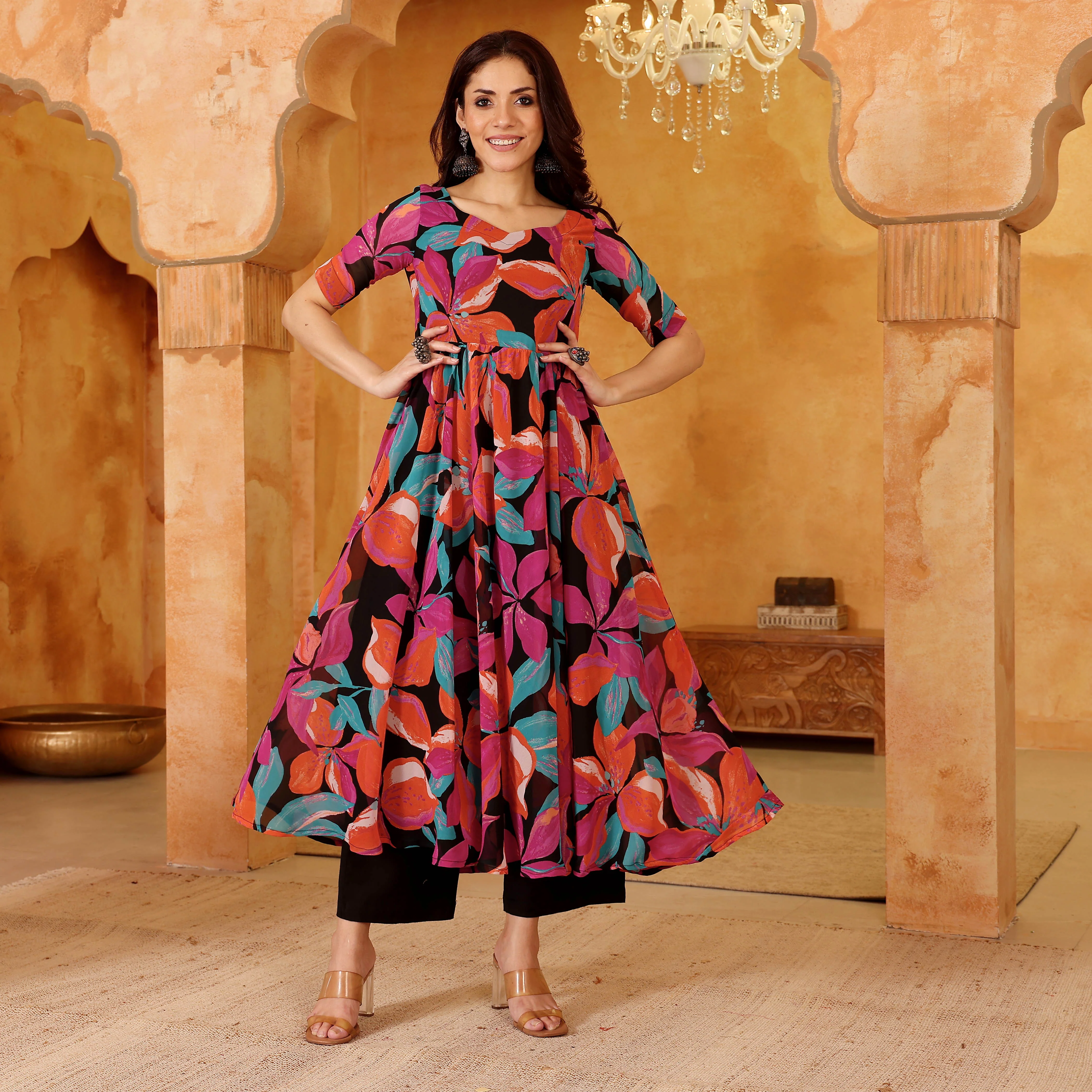 Navida Georgette Kurta - Image 5