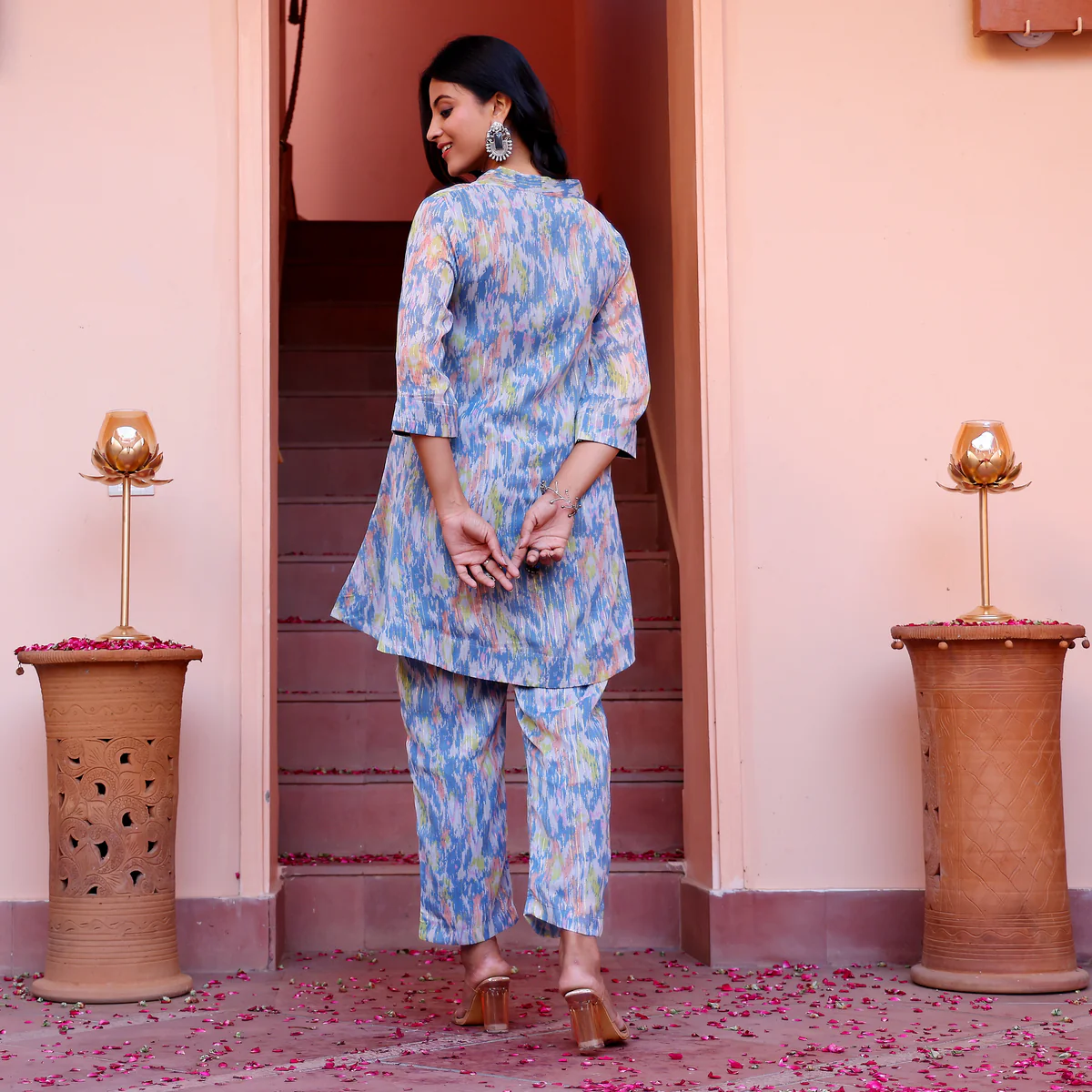 Navyasa Georgette Co-ord set - Image 9