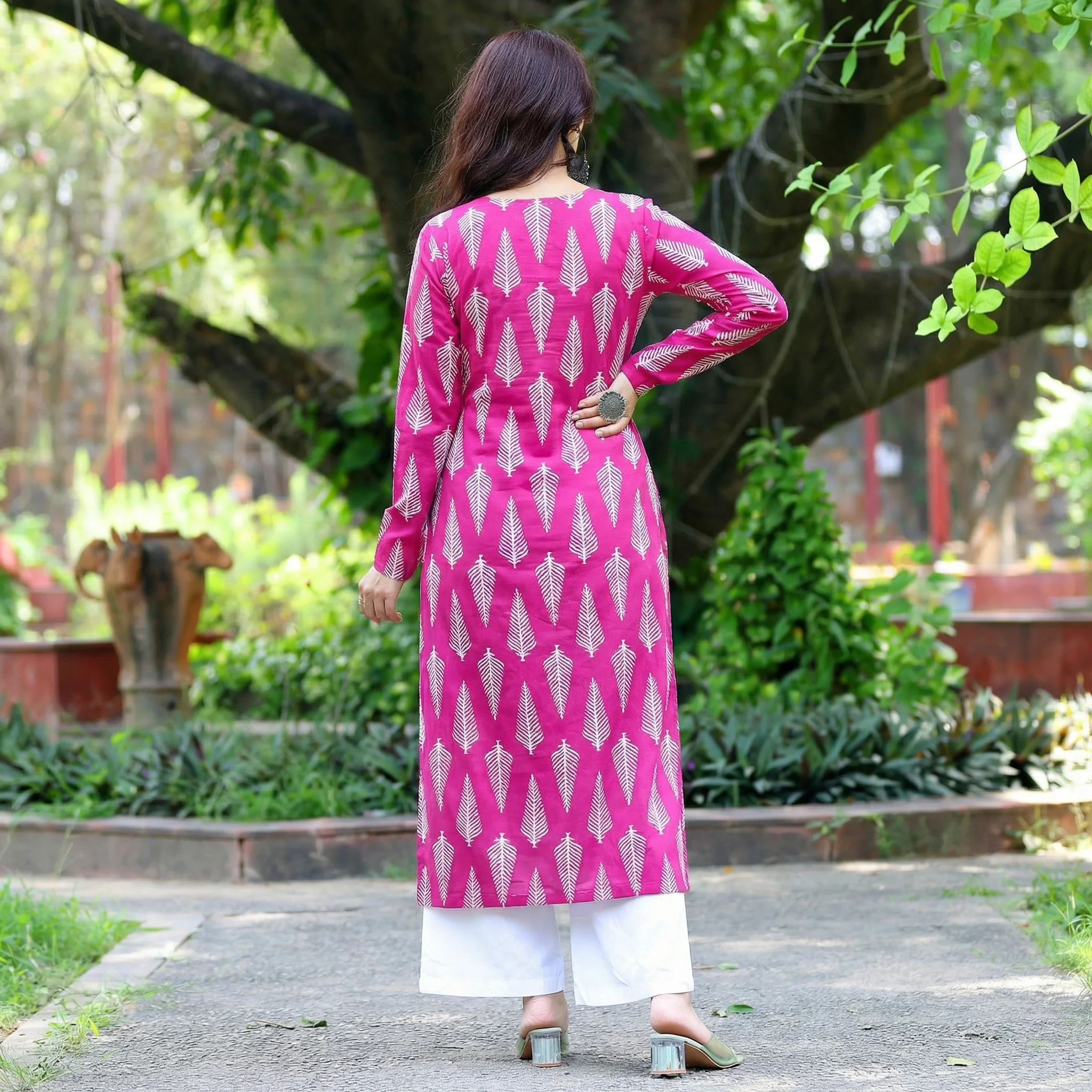 Nayani Cotton Kurta - Image 3