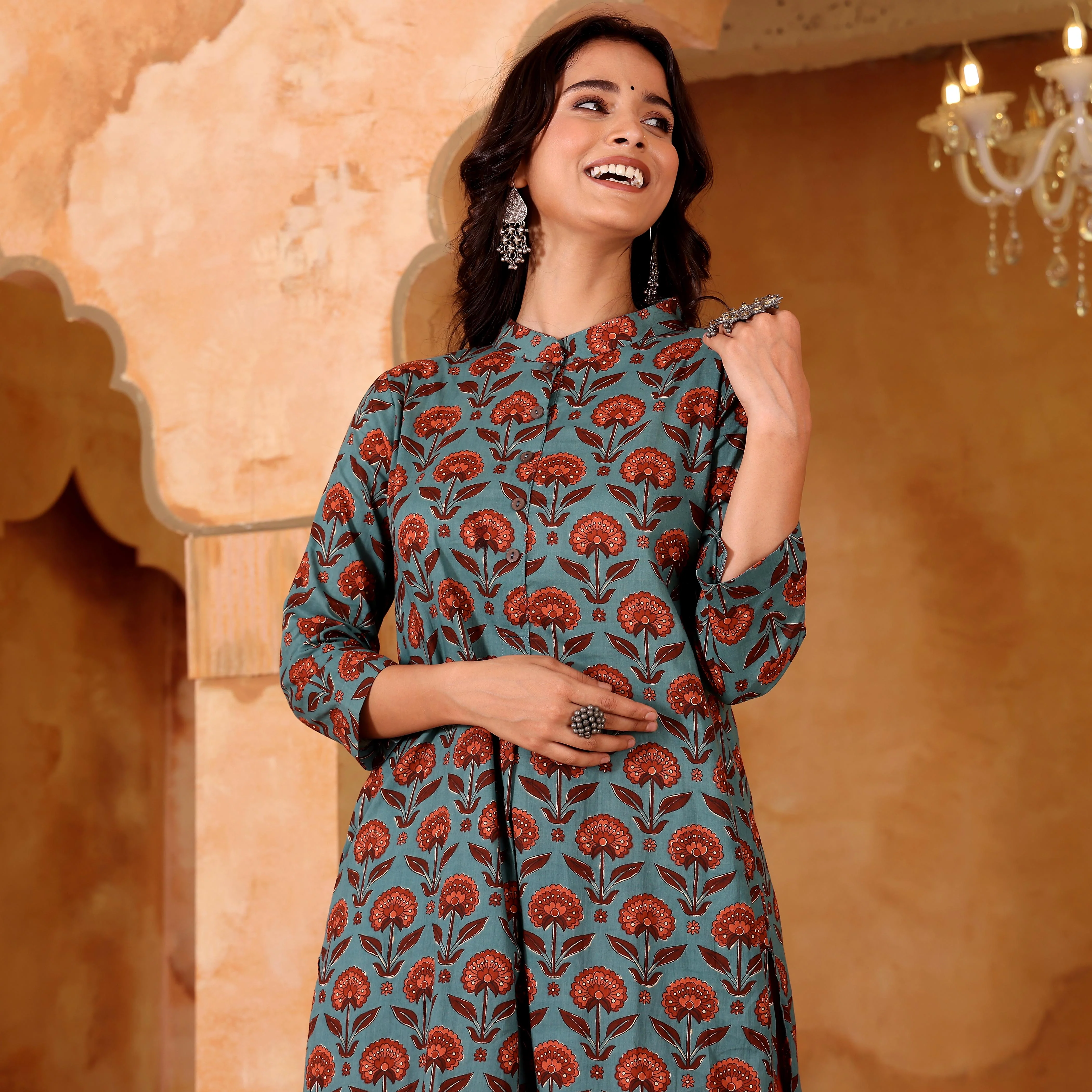 Nhria Cotton Kurta - Image 2