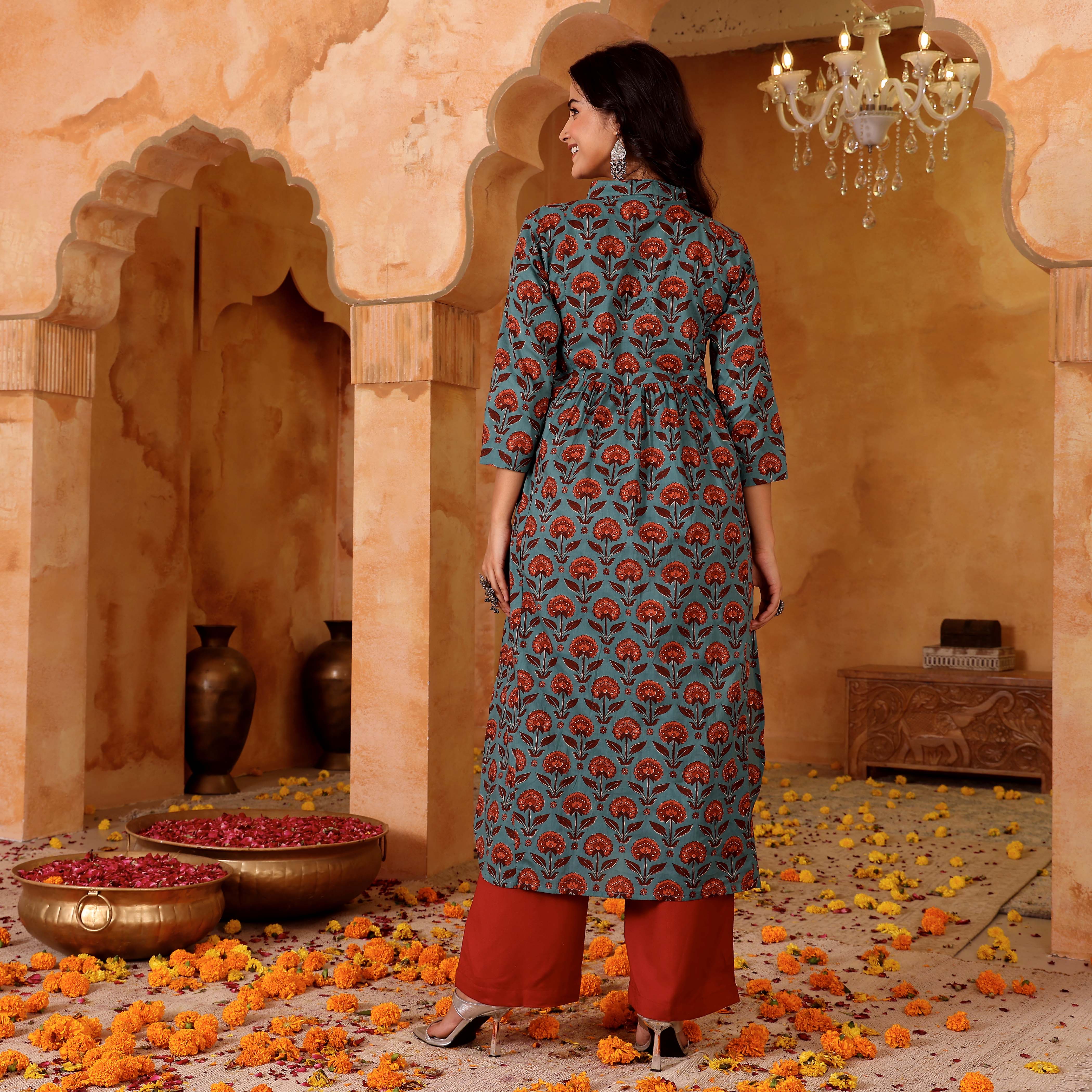 Nhria Cotton Kurta - Image 5
