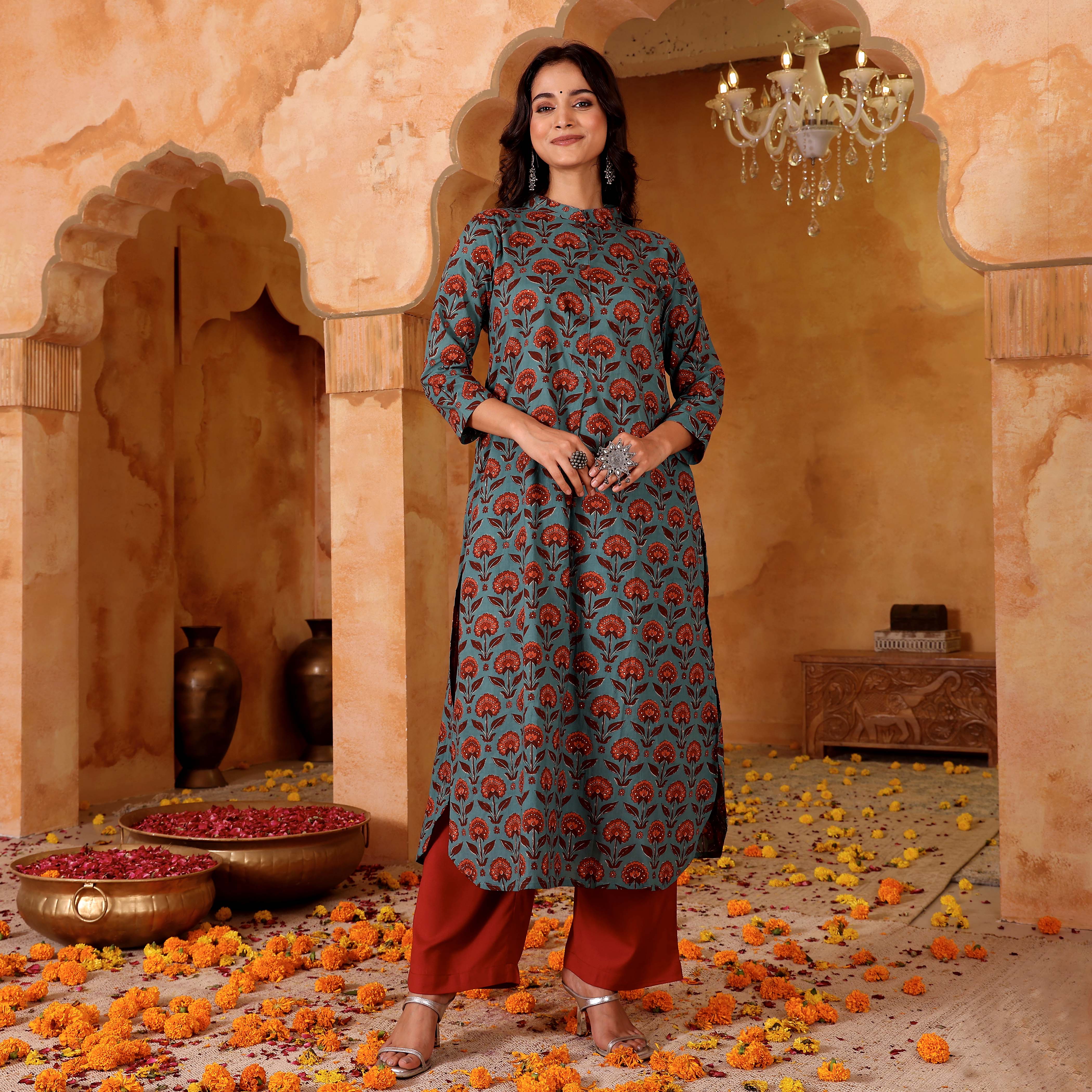 Nhria Cotton Kurta - Image 6