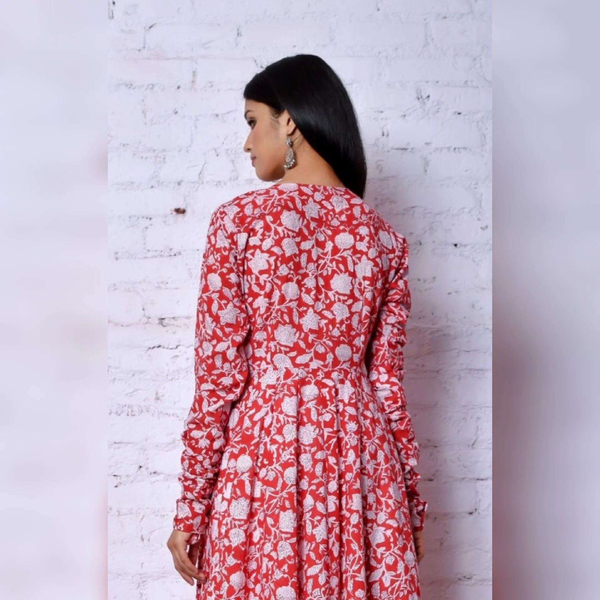Nidhi hand block kameez - Image 5