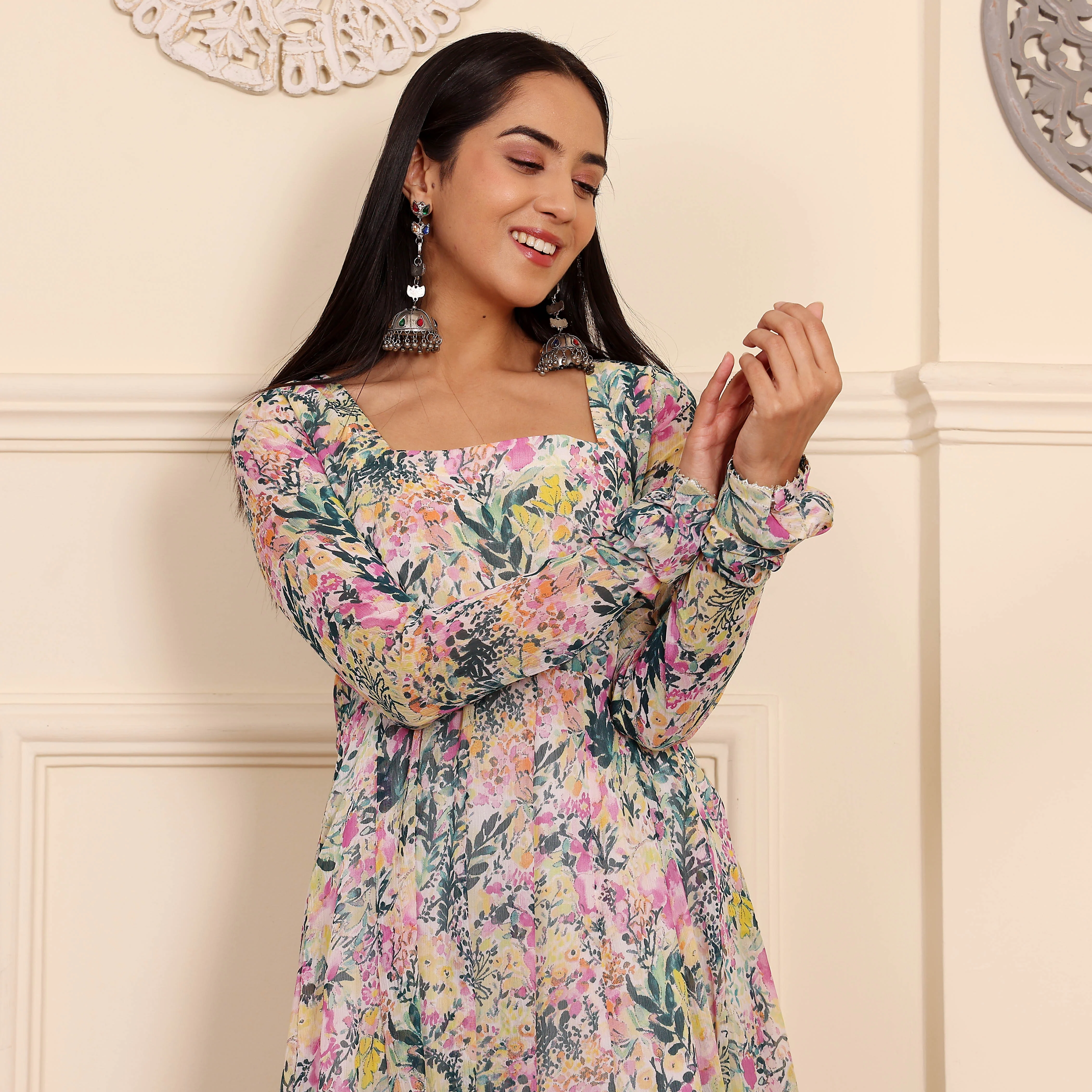 Niva Georgette Kurta - Image 3