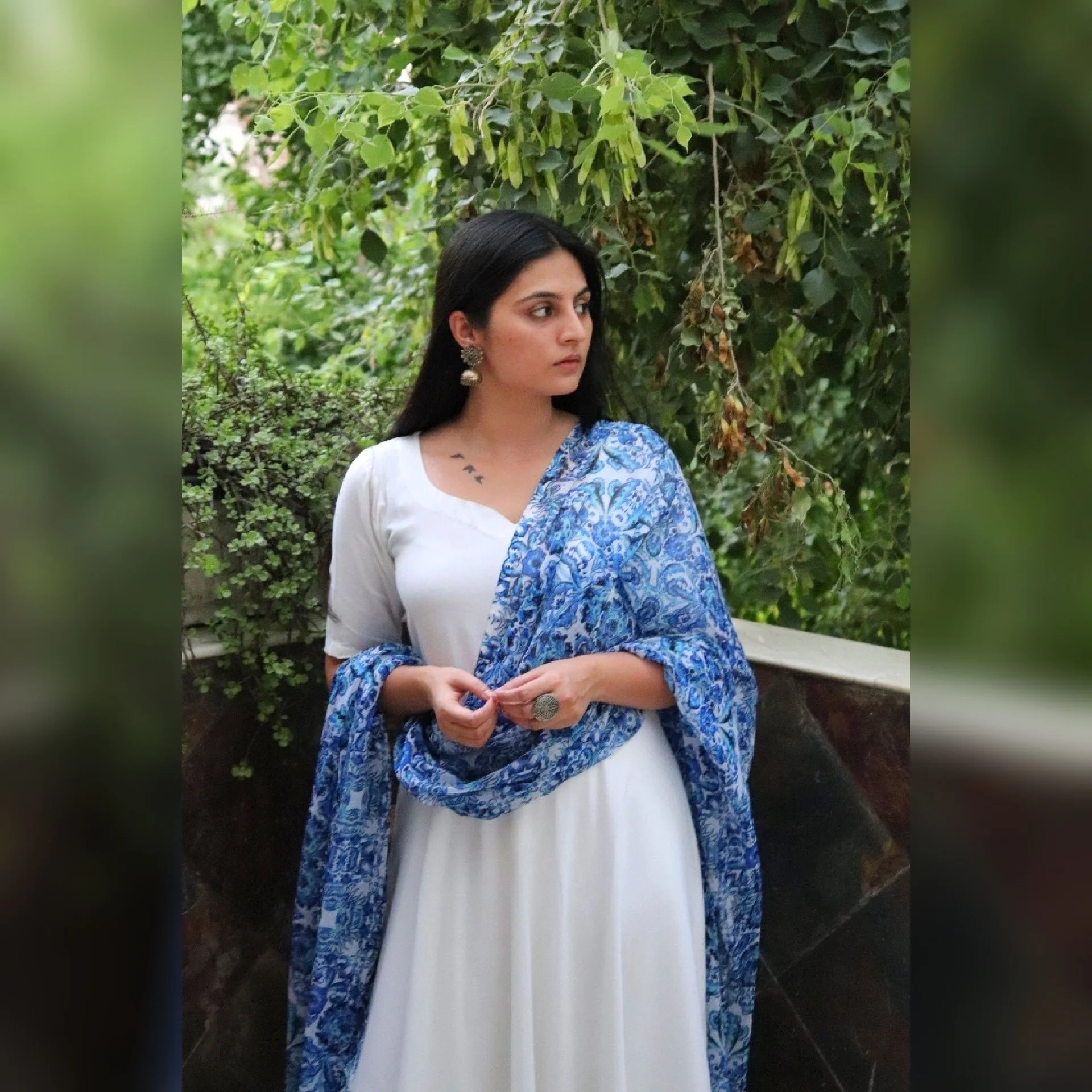 Nousheen Soft Rayon cutwork  Set - Image 3