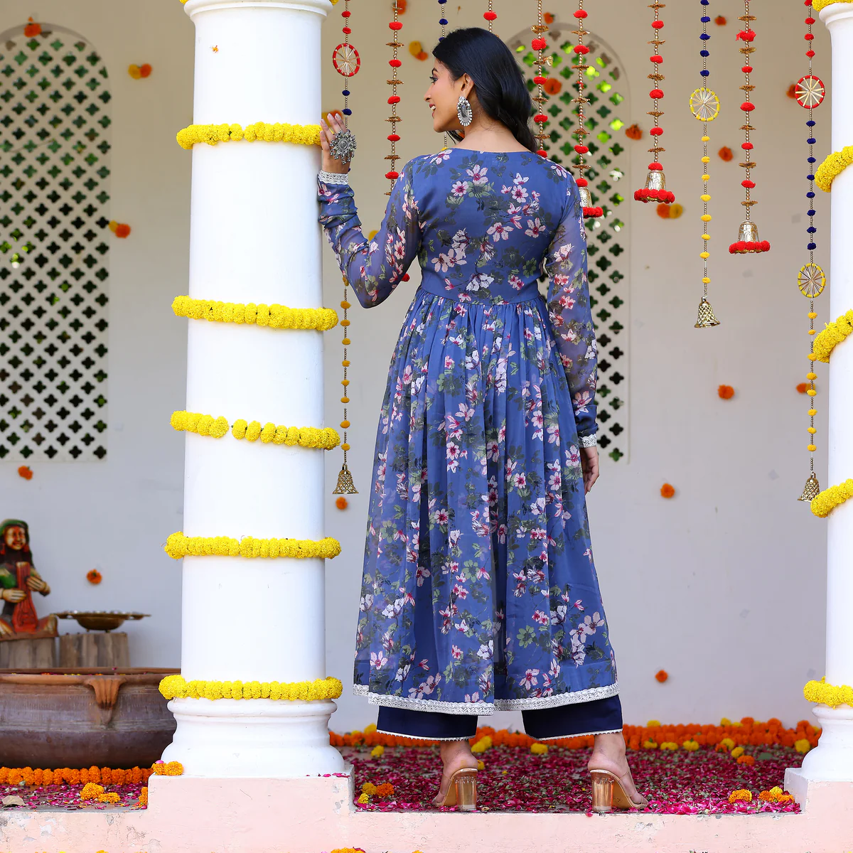 Paakiza Chiffon  Set - Image 11