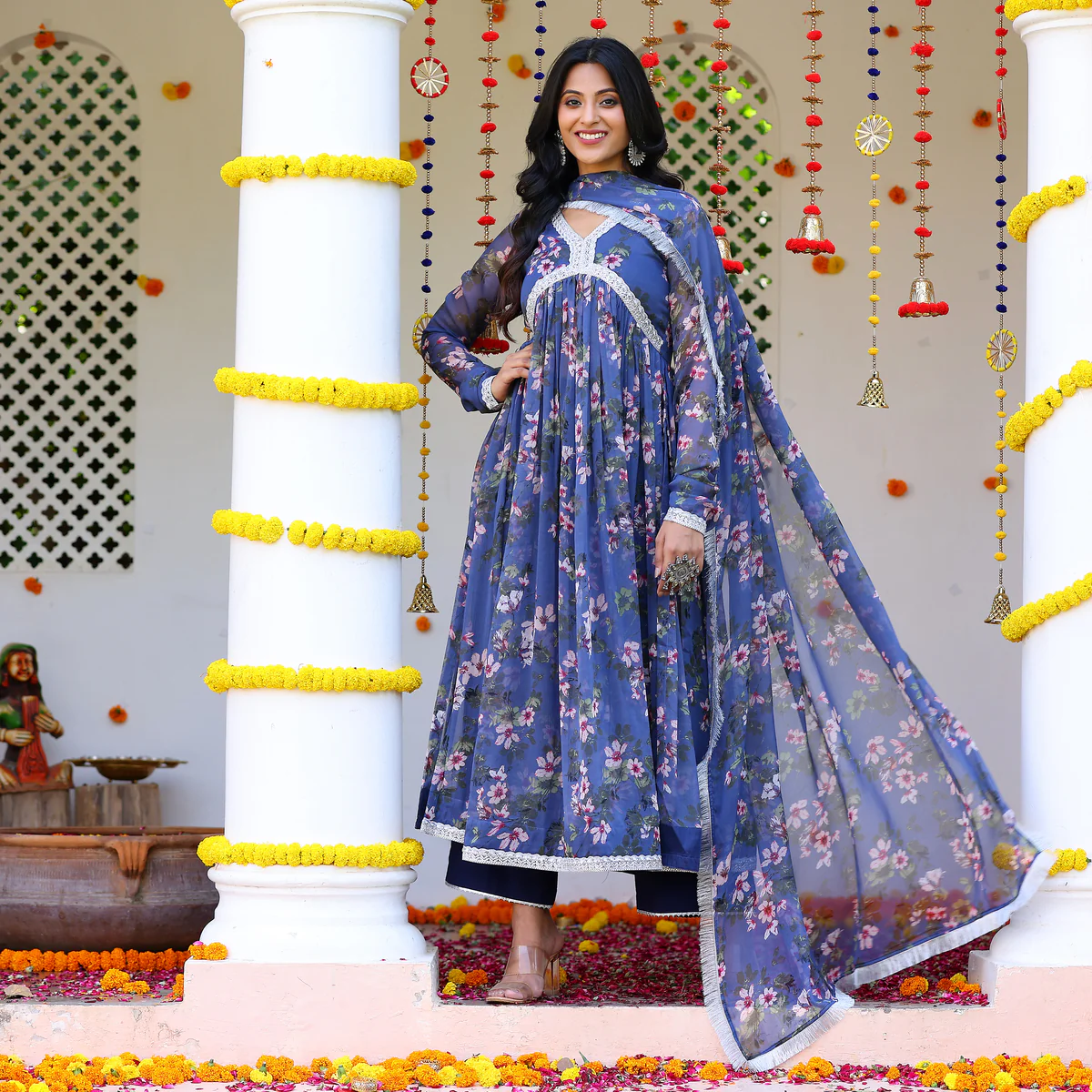 Paakiza Chiffon  Set - Image 6