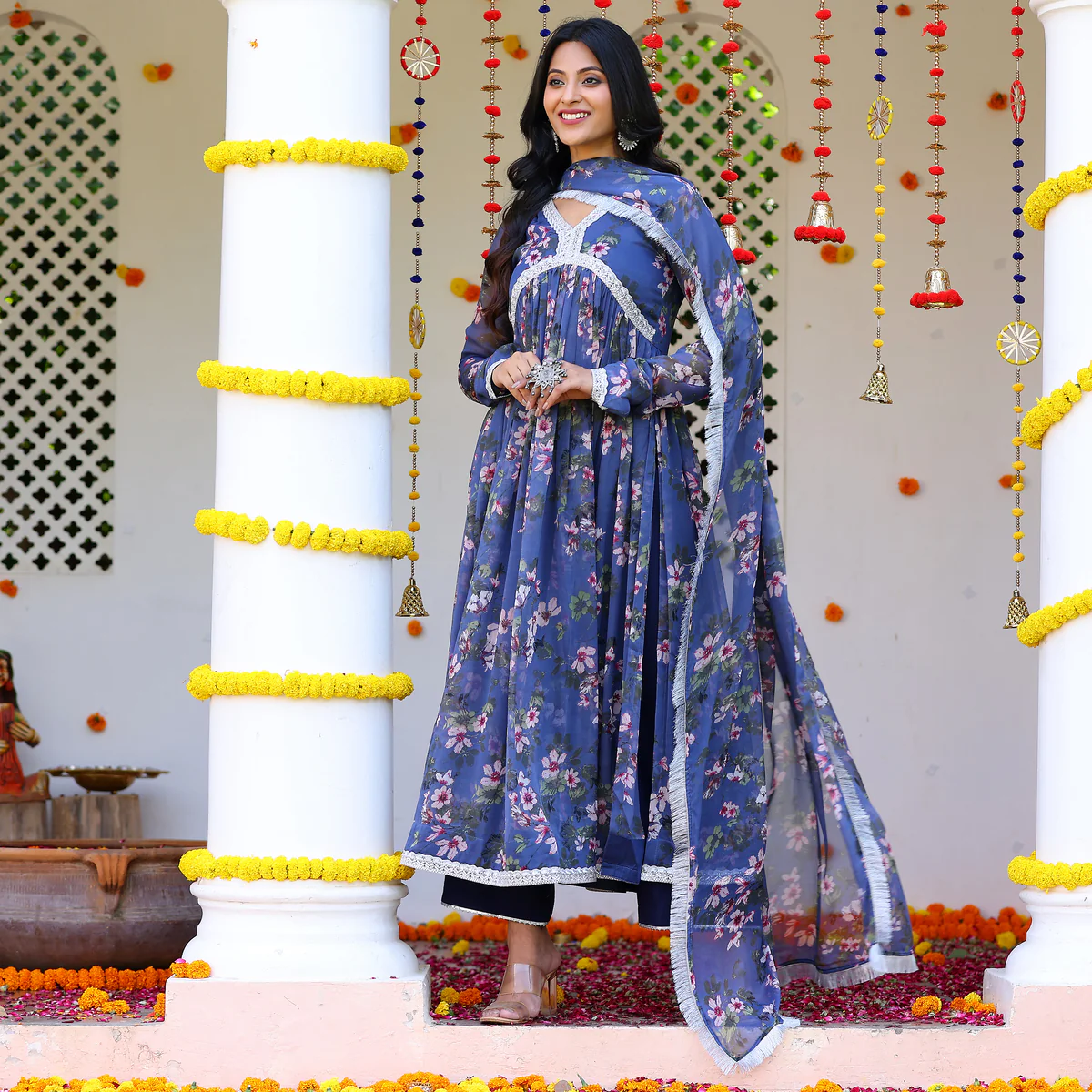 Paakiza Chiffon  Set - Image 7