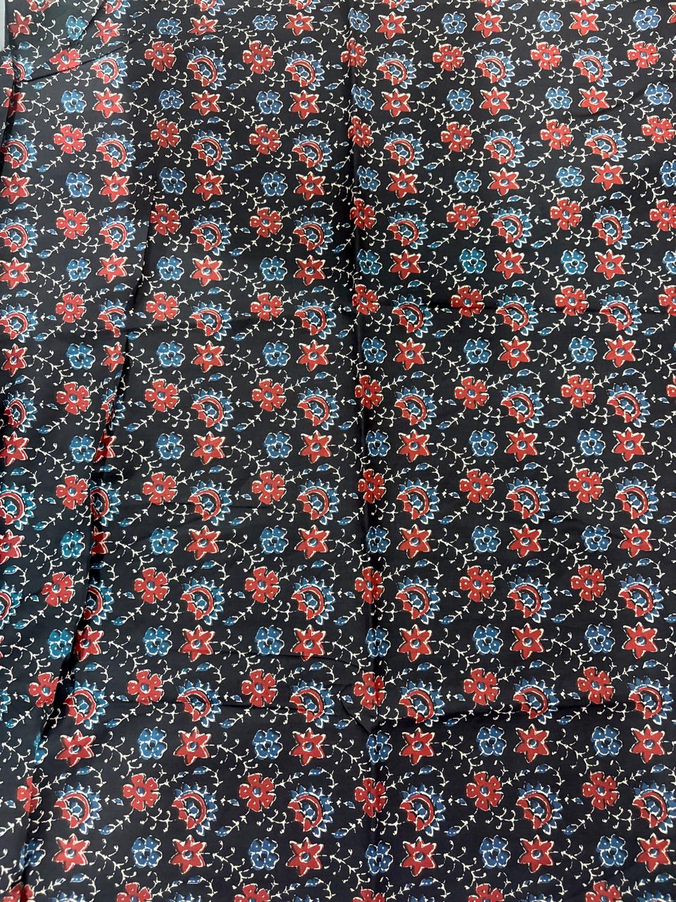 Paheli Black Cotton Kurta - Image 3
