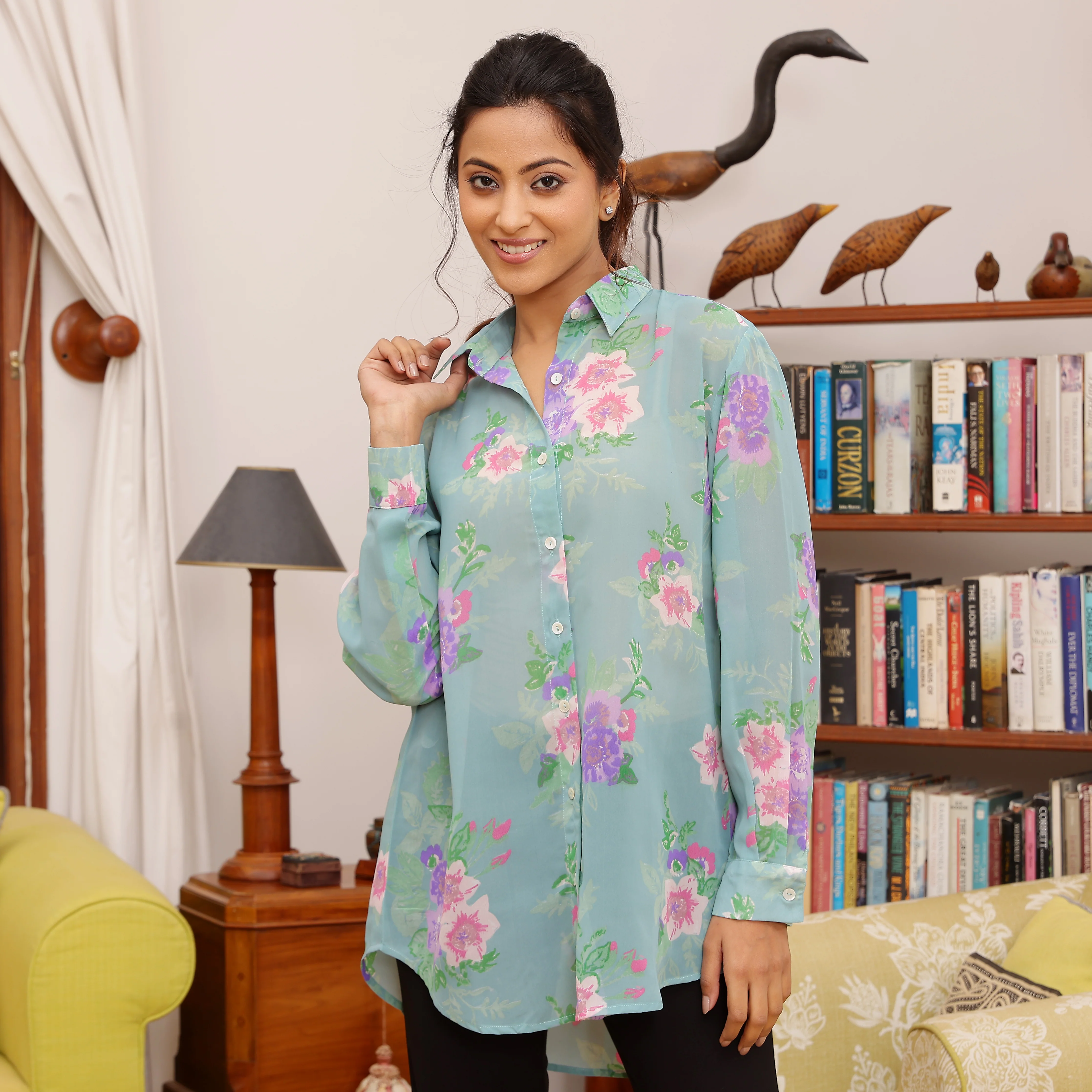 Paranja Floral Shirt - Image 3