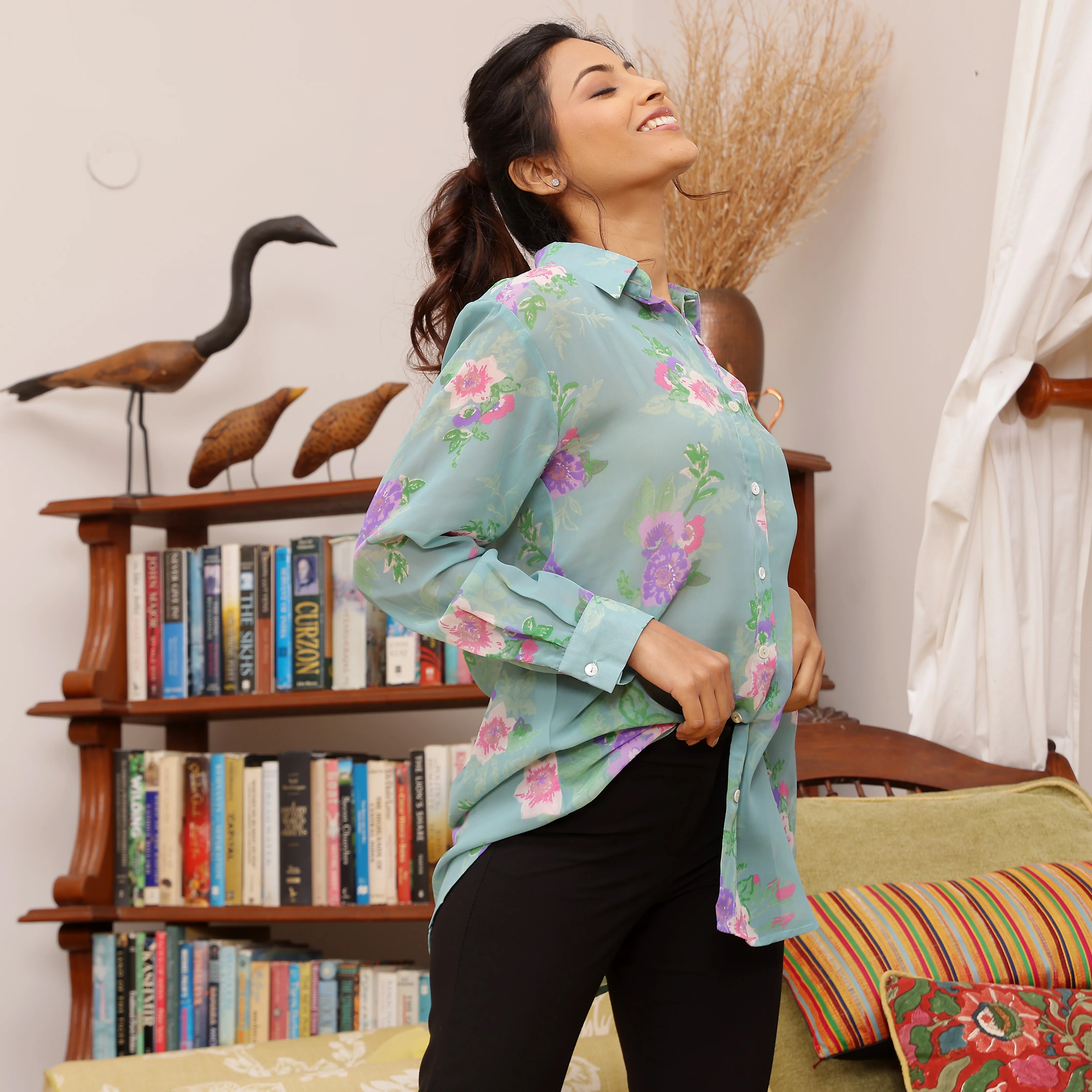 Paranja Floral Shirt - Image 5