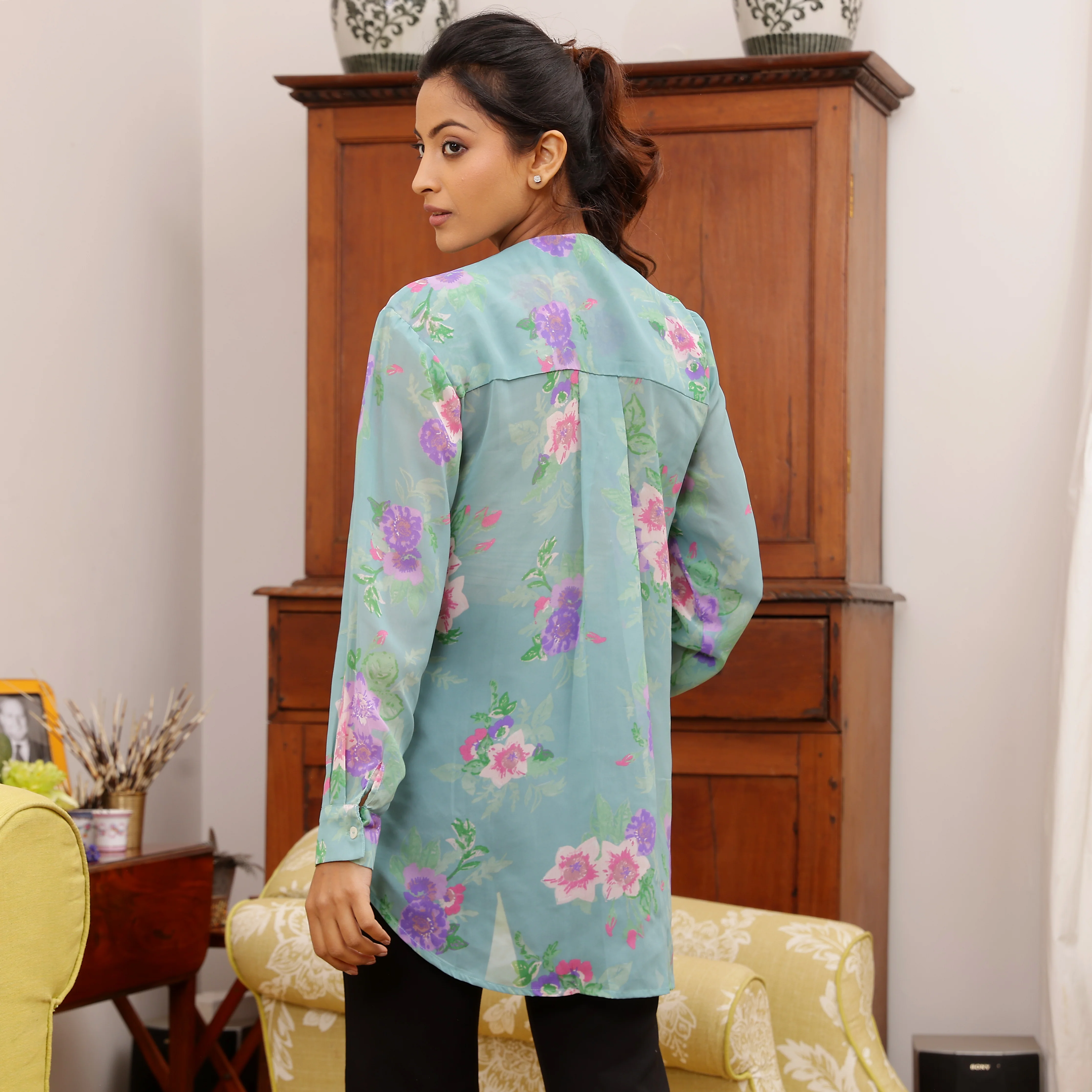 Paranja Floral Shirt - Image 7