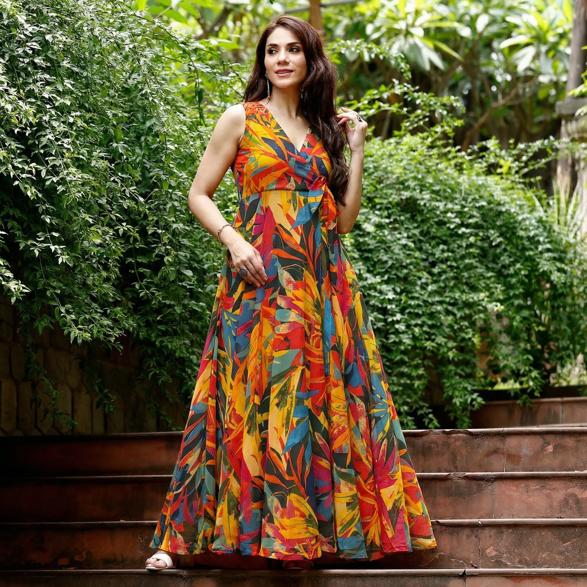 Prajasha Georgette Angrakha - Image 4