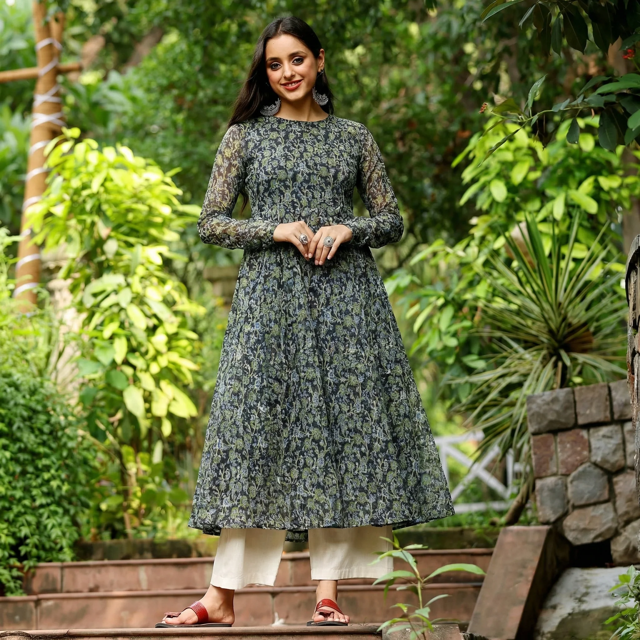 Prana Georgette Kurta - Image 4