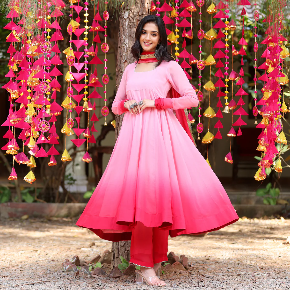 Qainat Ombre Set - Image 11