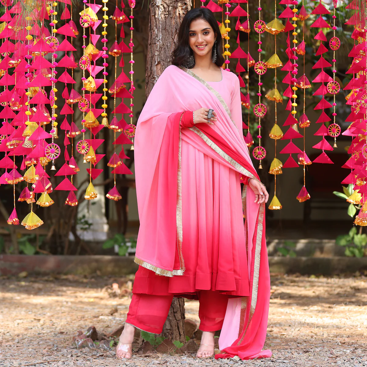 Qainat Ombre Set - Image 13