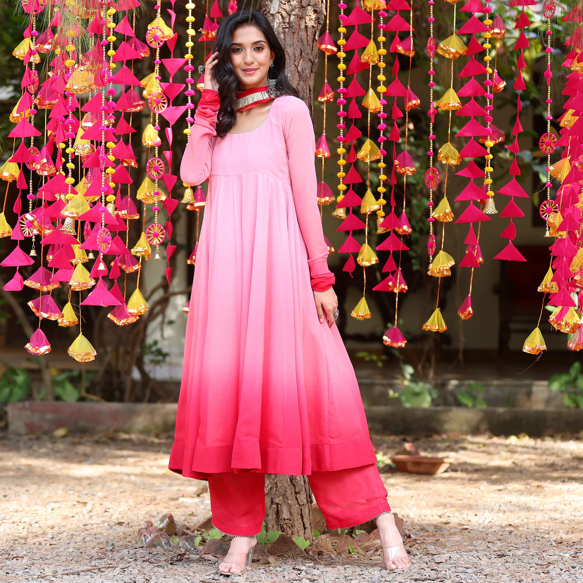Qainat Ombre Set - Image 4