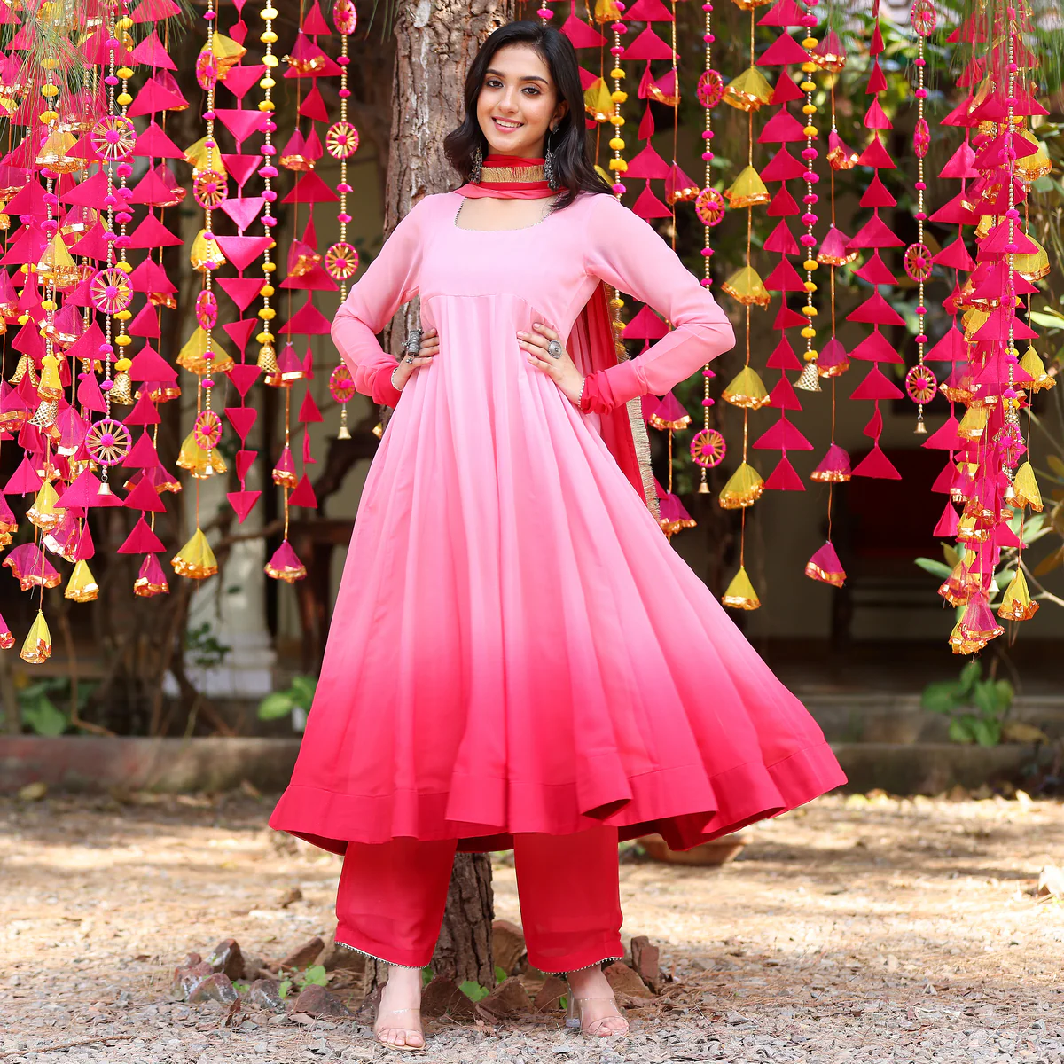 Qainat Ombre Set - Image 5