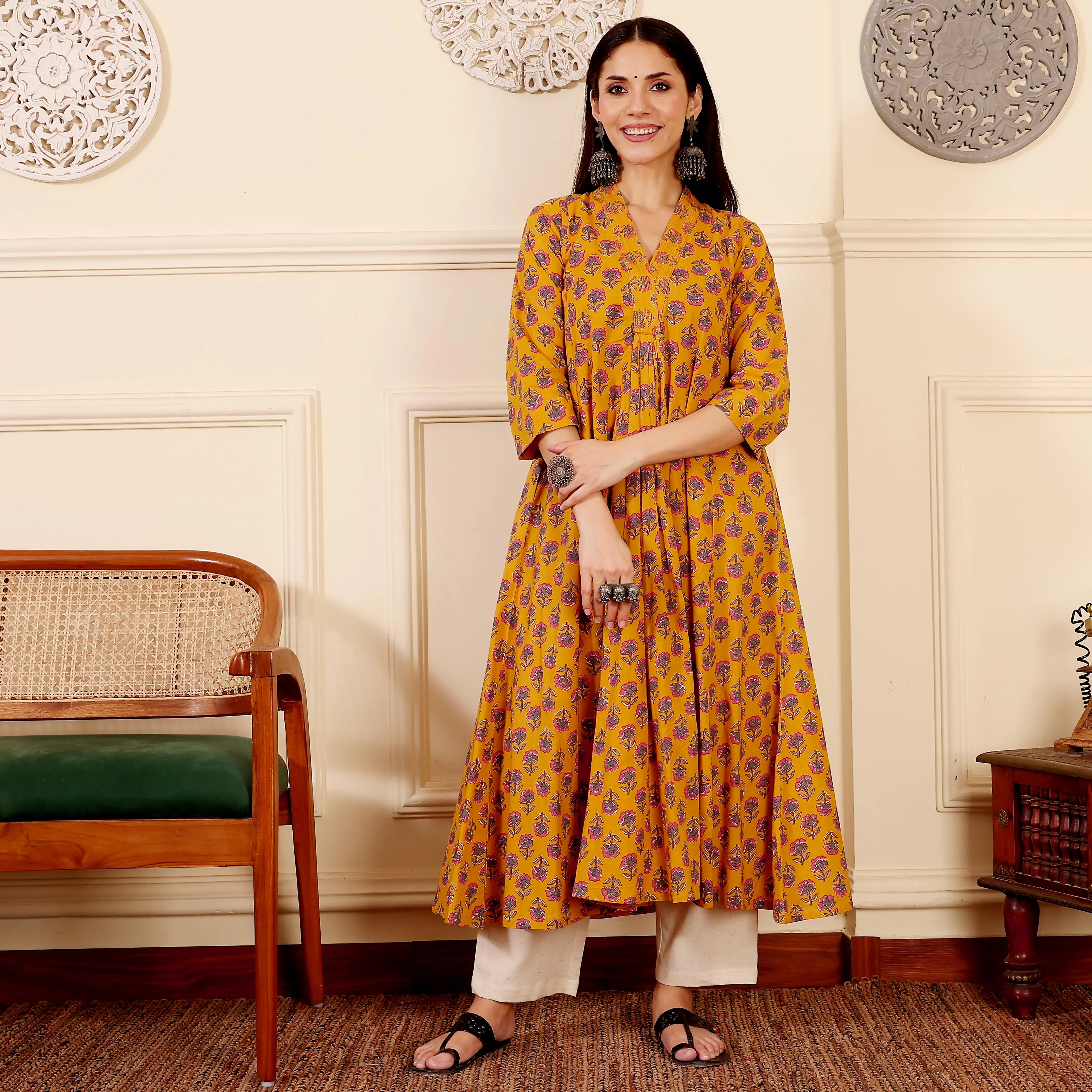 Ragi Cotton Kurta - Image 2
