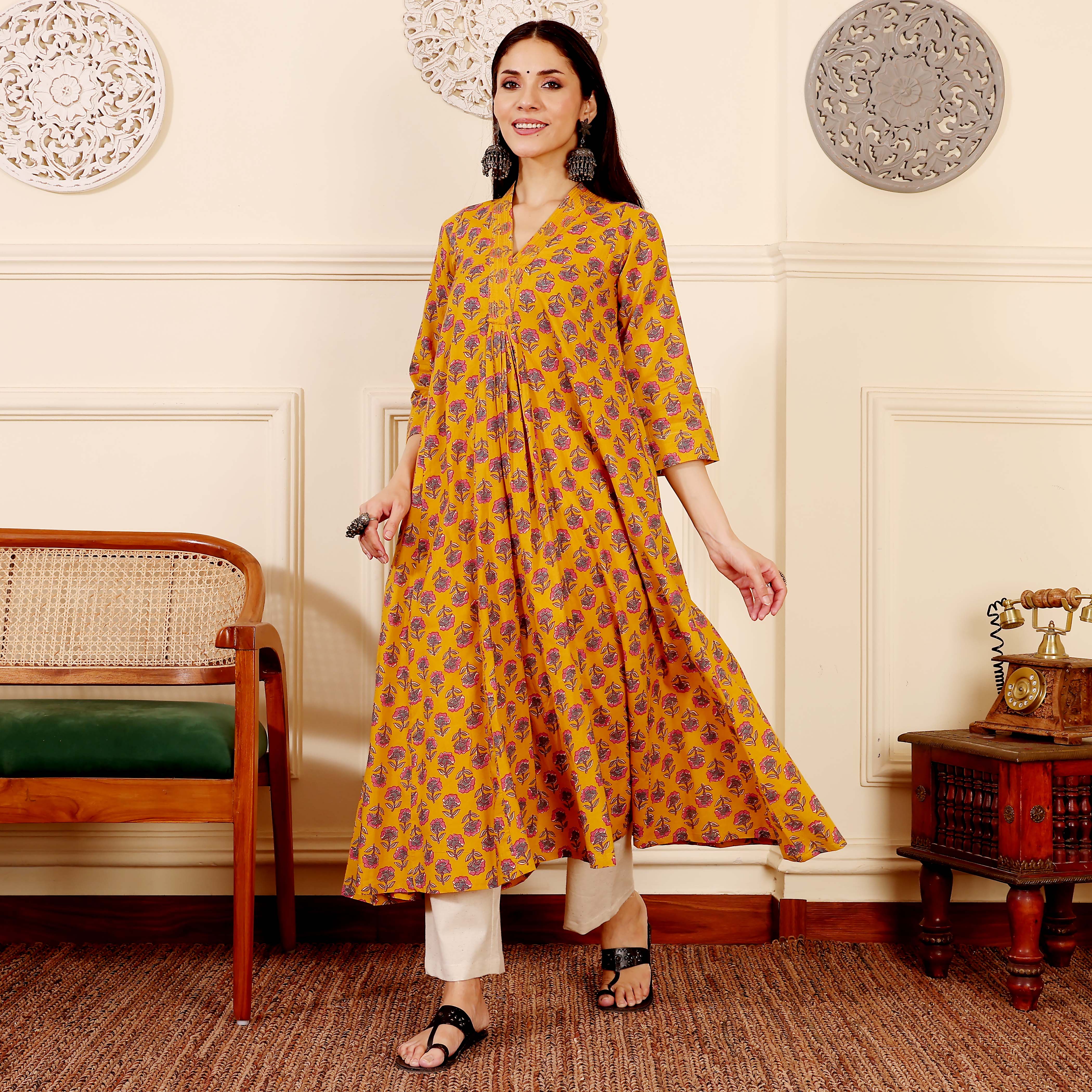 Ragi Cotton Kurta - Image 5