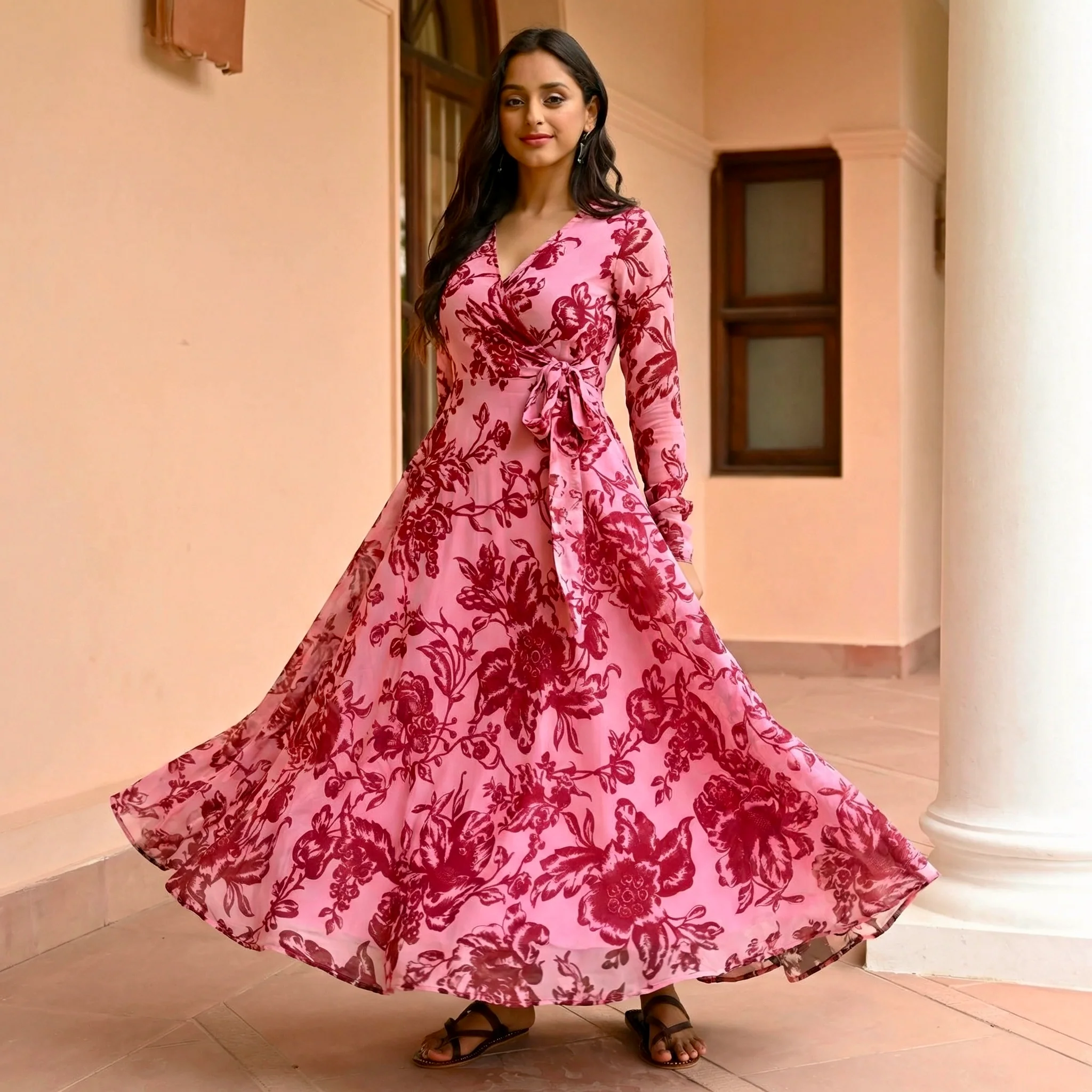 Rahiva Georgette Angrakha - Image 3
