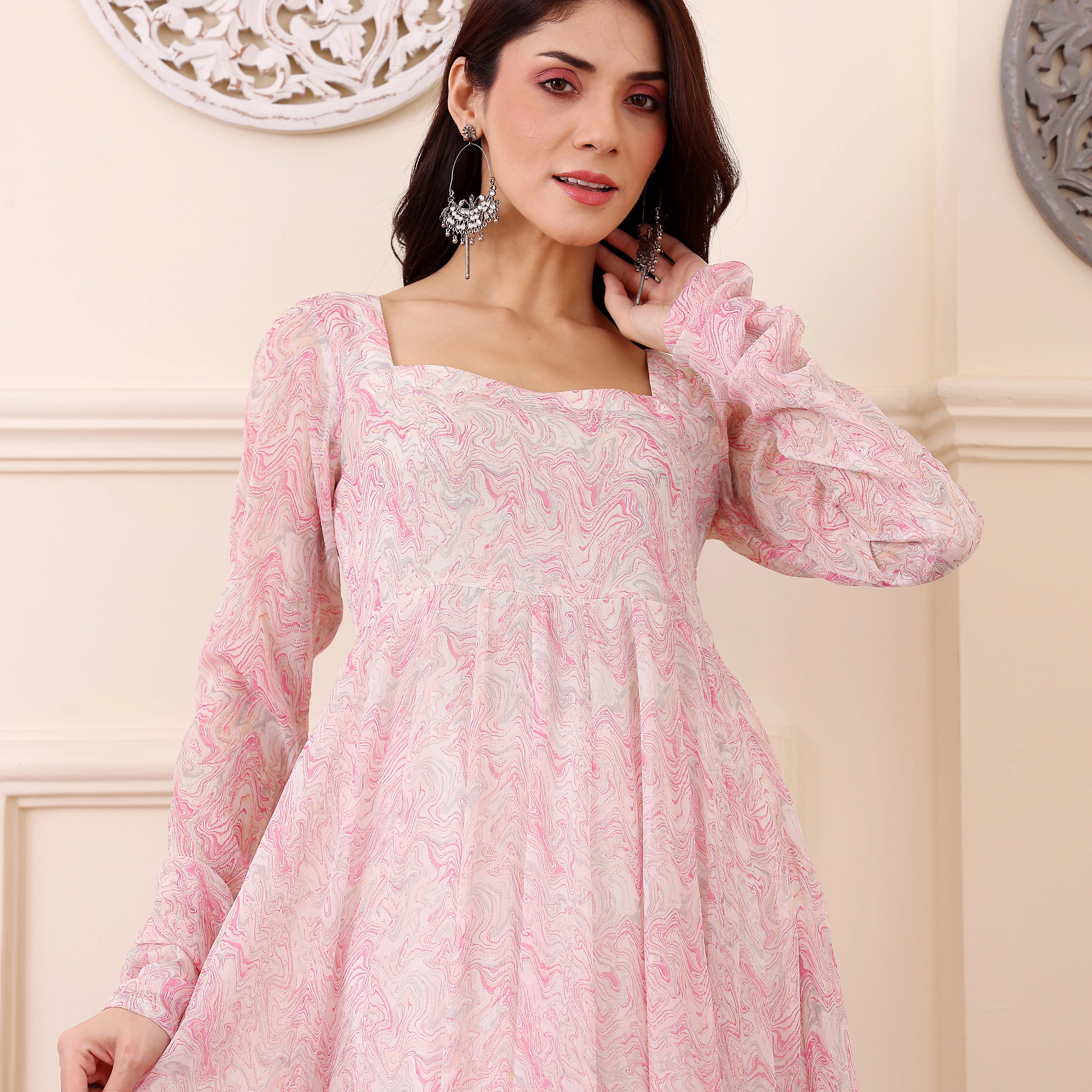 Raisha Georgette Kurta - Image 3