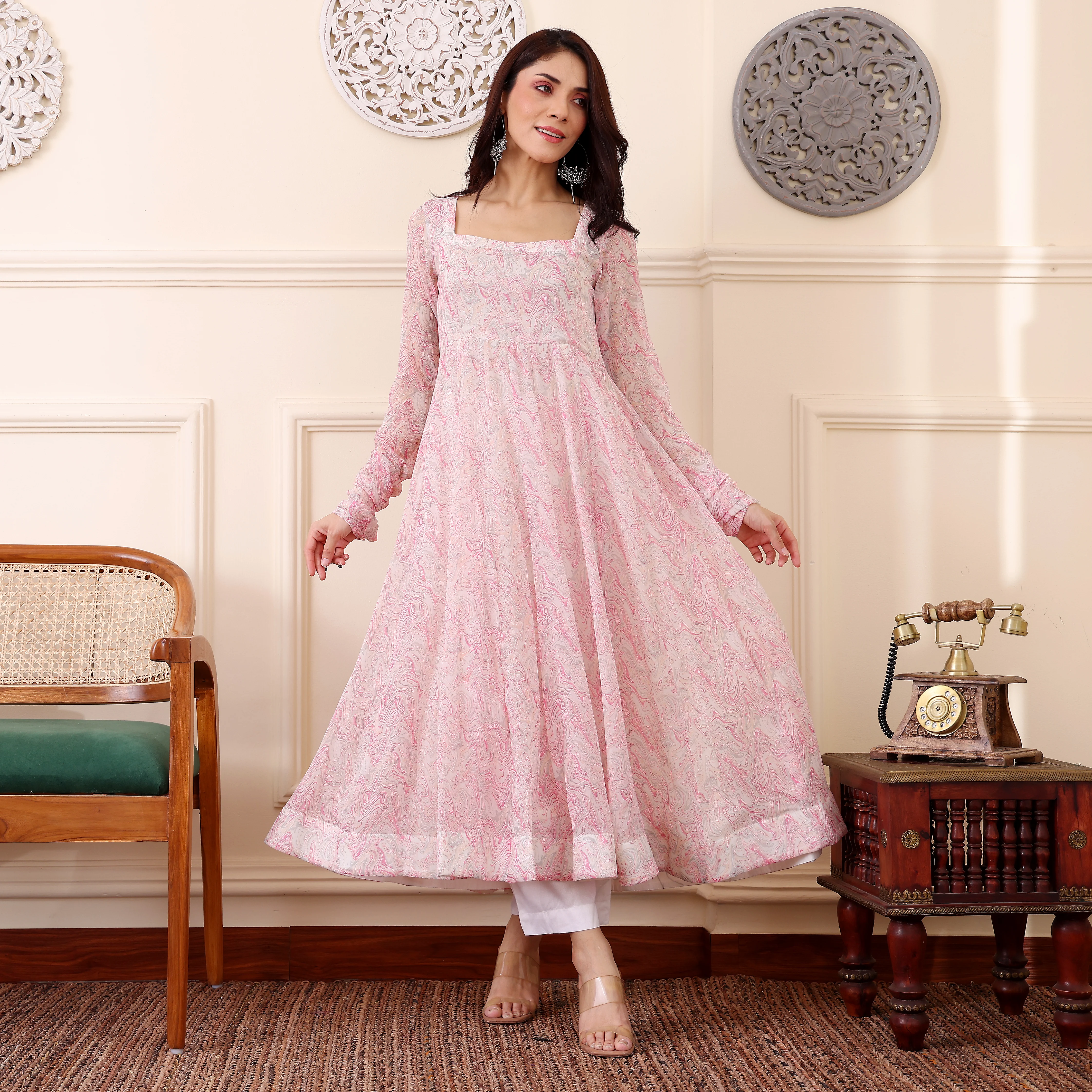 Raisha Georgette Kurta - Image 4