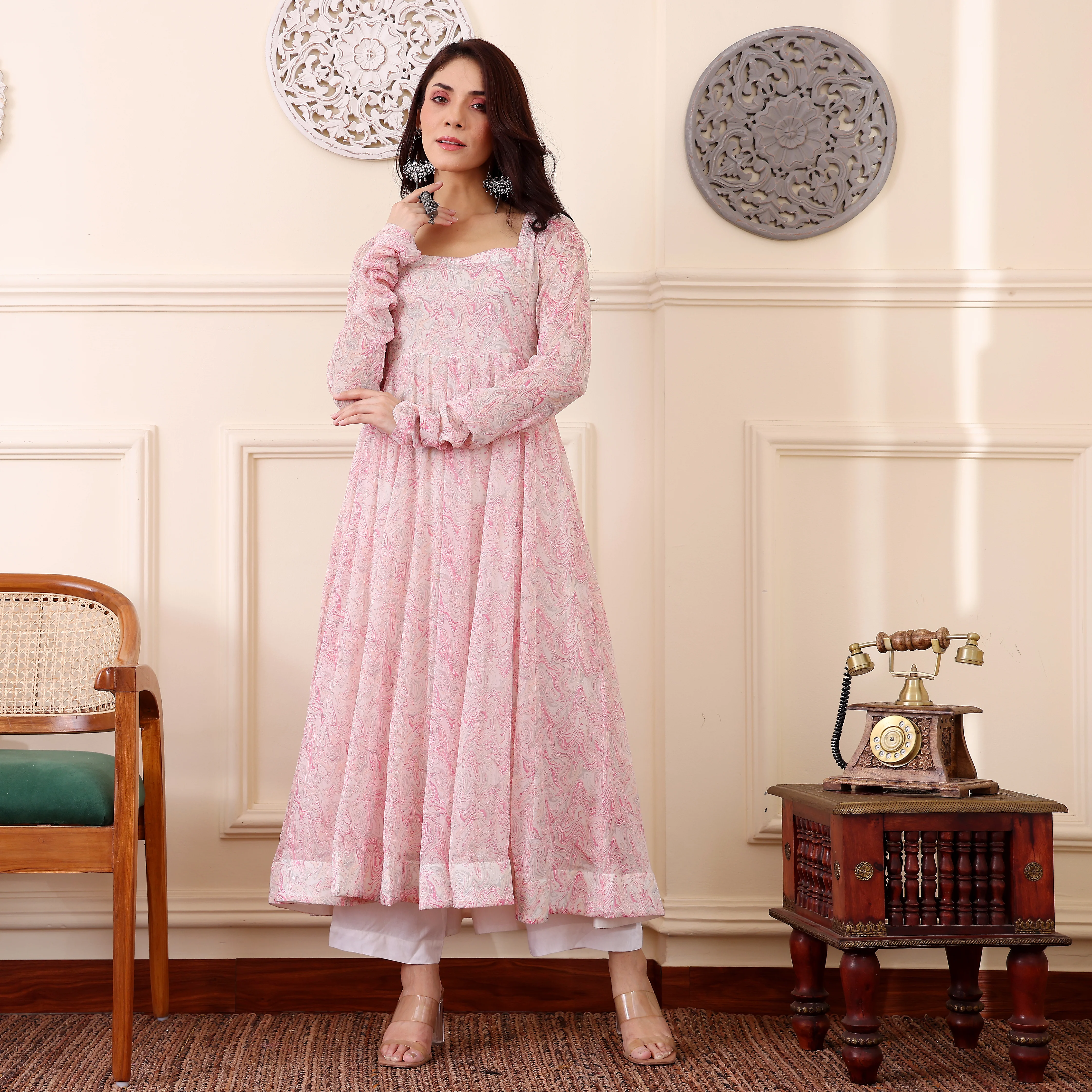 Raisha Georgette Kurta - Image 5