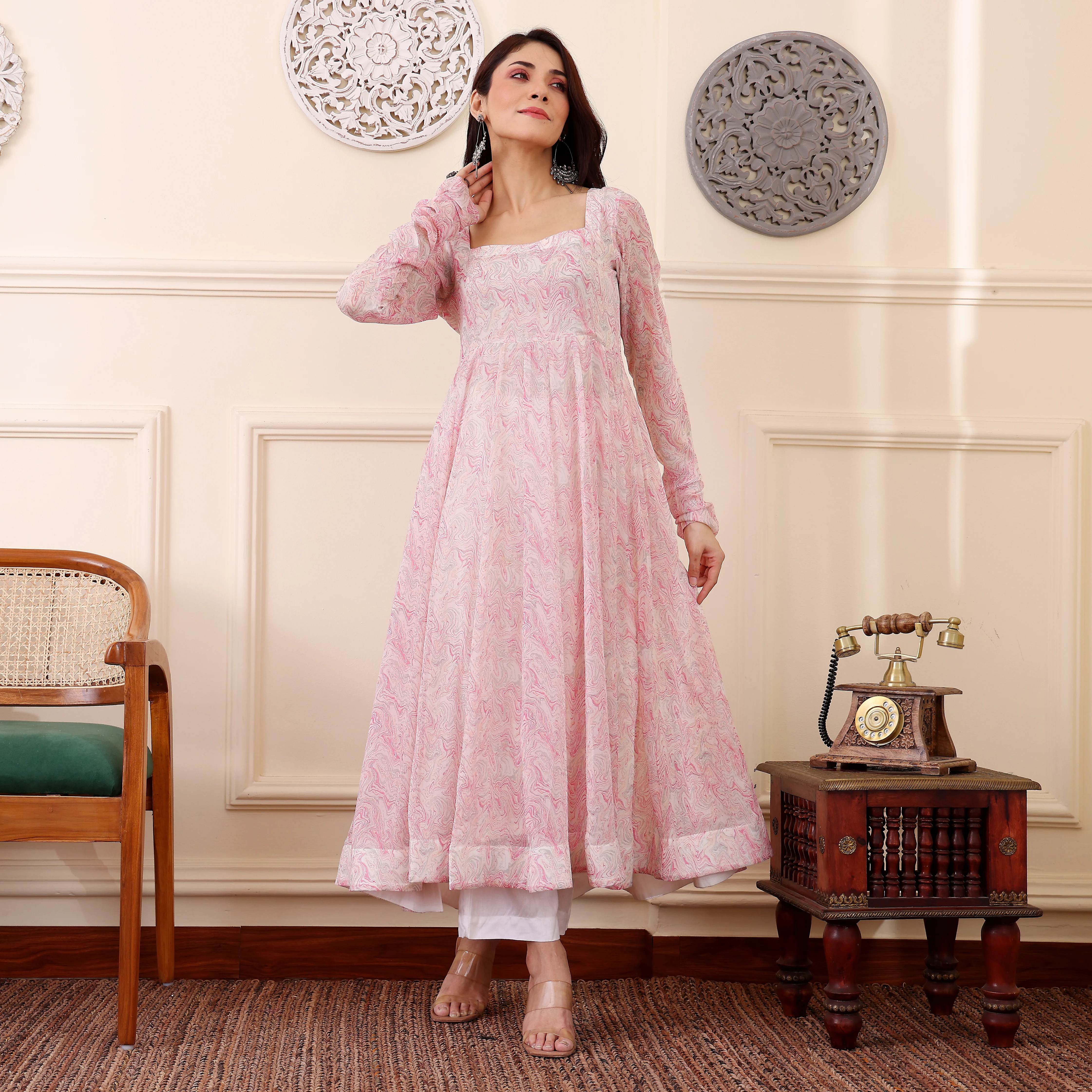 Raisha Georgette Kurta - Image 7