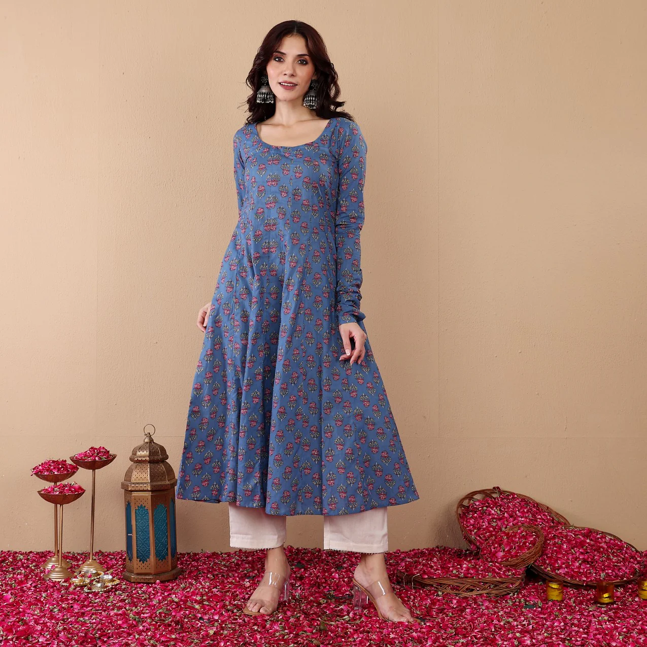 Naisha Cotton Kalidaar Kurta - Image 2