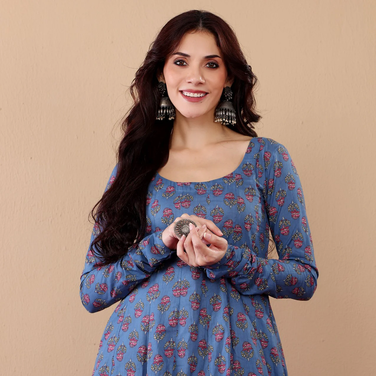 Naisha Cotton Kalidaar Kurta - Image 4
