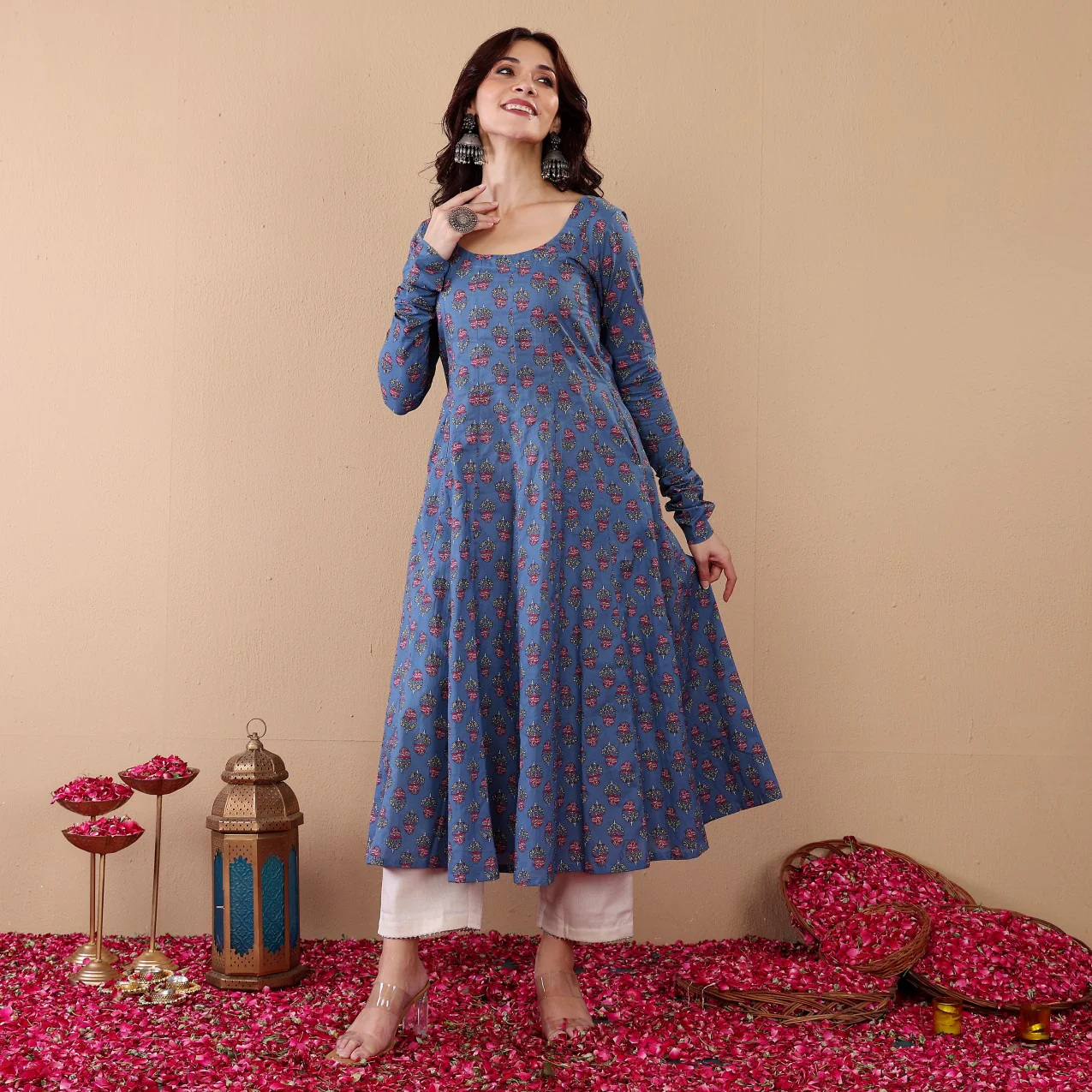 Naisha Cotton Kalidaar Kurta - Image 6