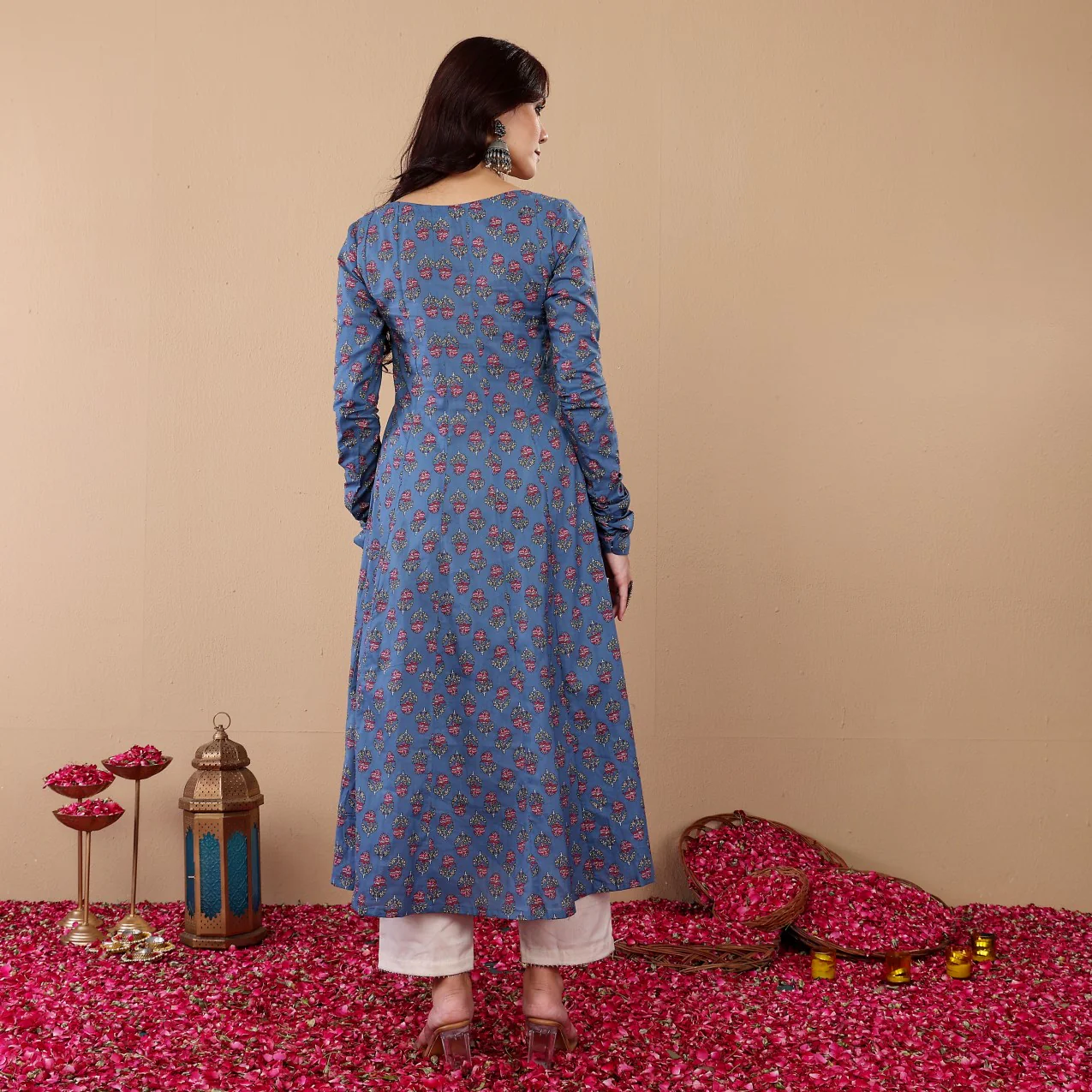 Naisha Cotton Kalidaar Kurta - Image 8