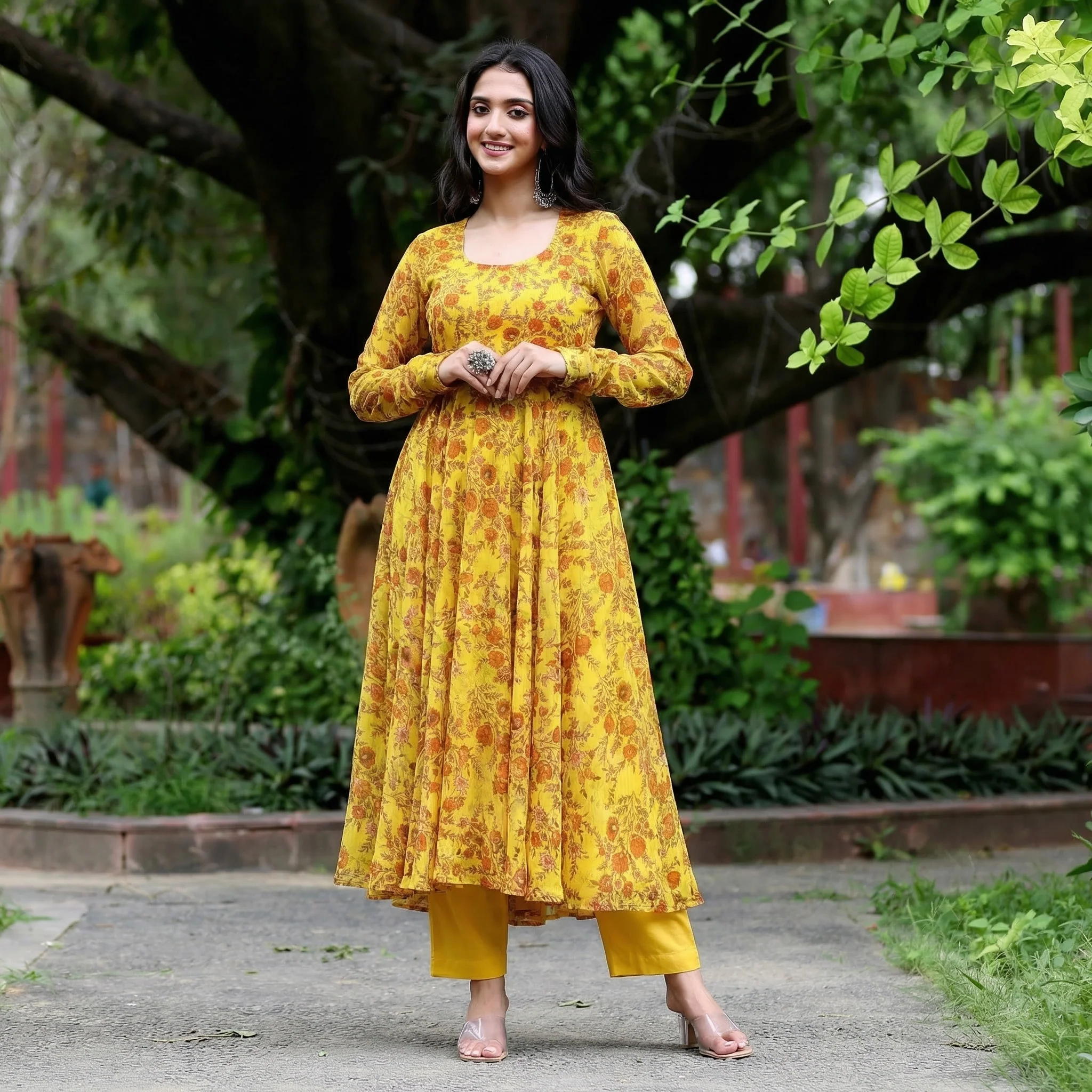 Rajeshwari Georgette Kurta - Image 4