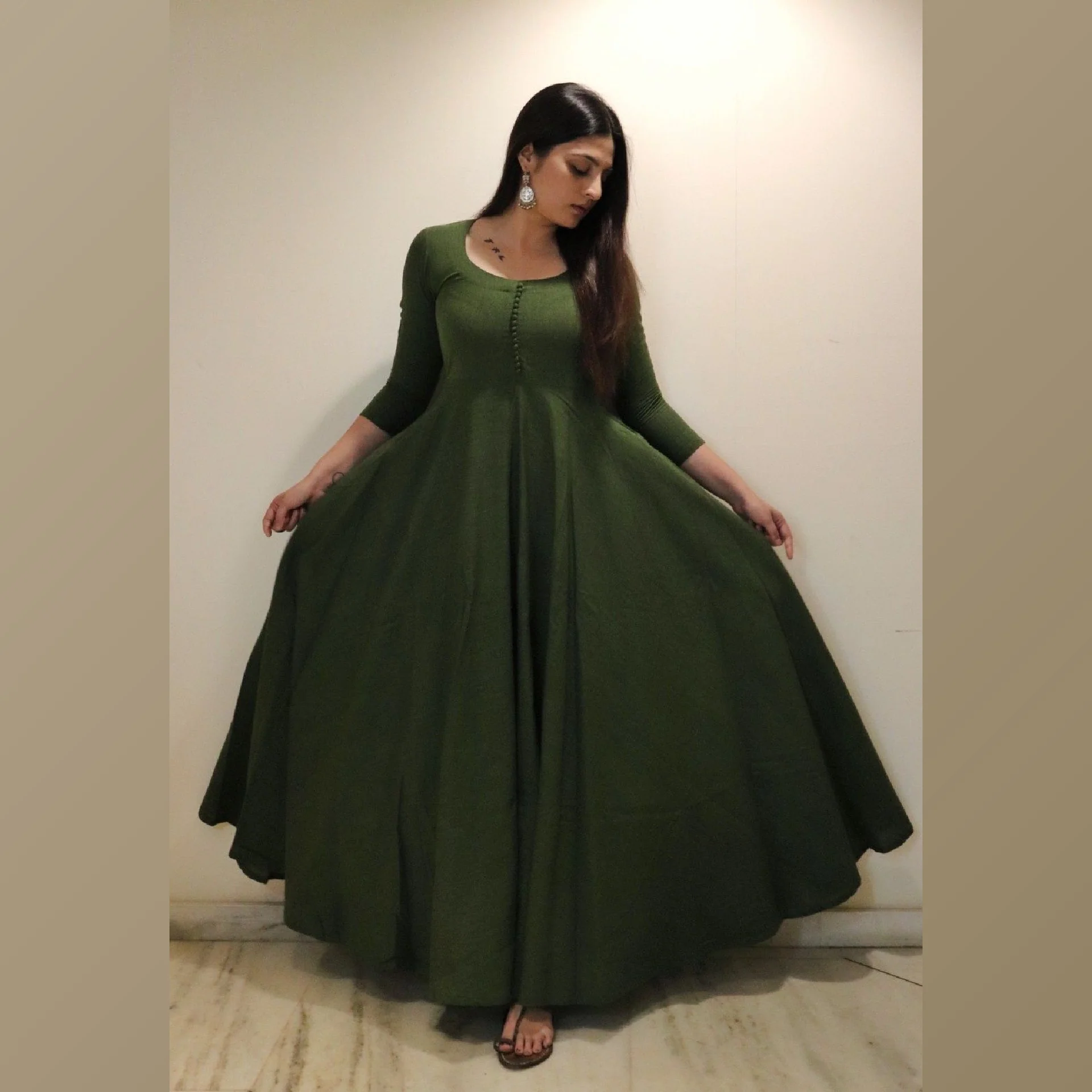 Rajvi Handloom Dress - Image 3