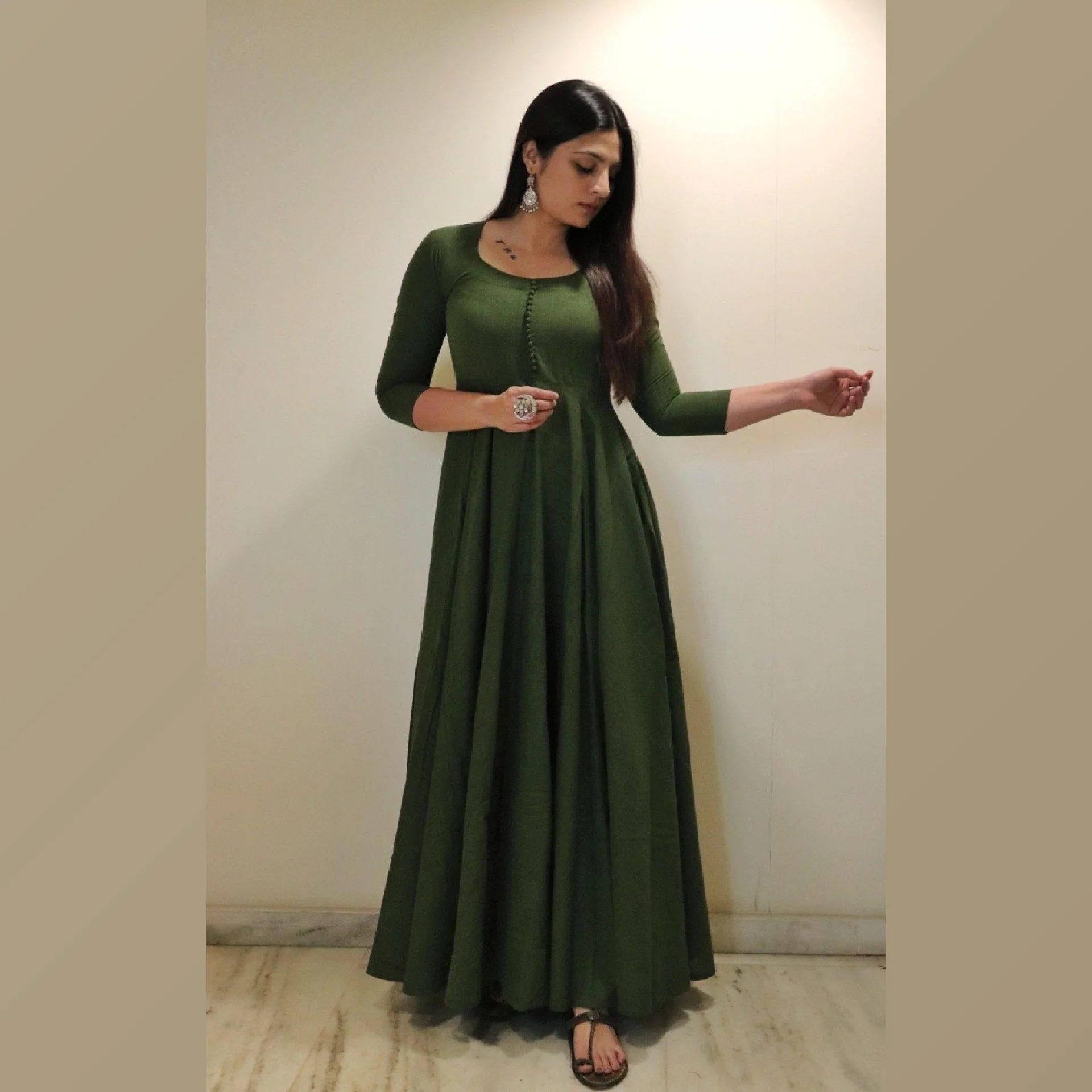Rajvi Handloom Dress - Image 4