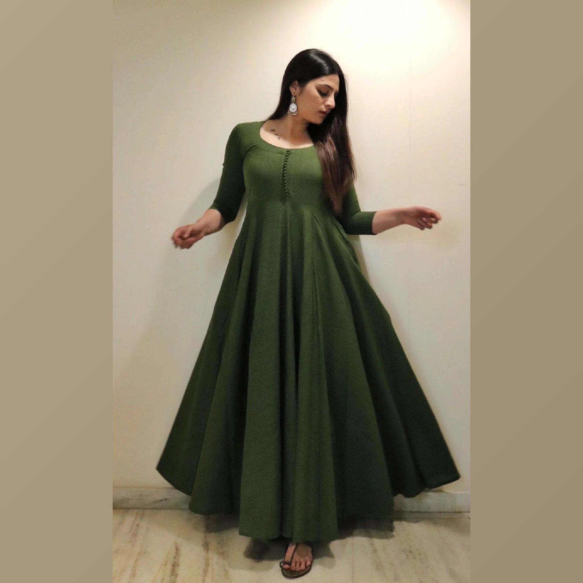Rajvi Handloom Dress - Image 5