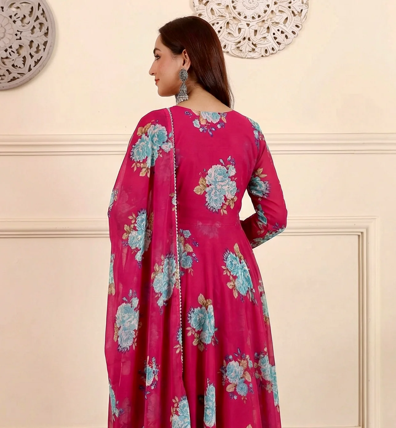 Rani Pink Georgette set - Image 3