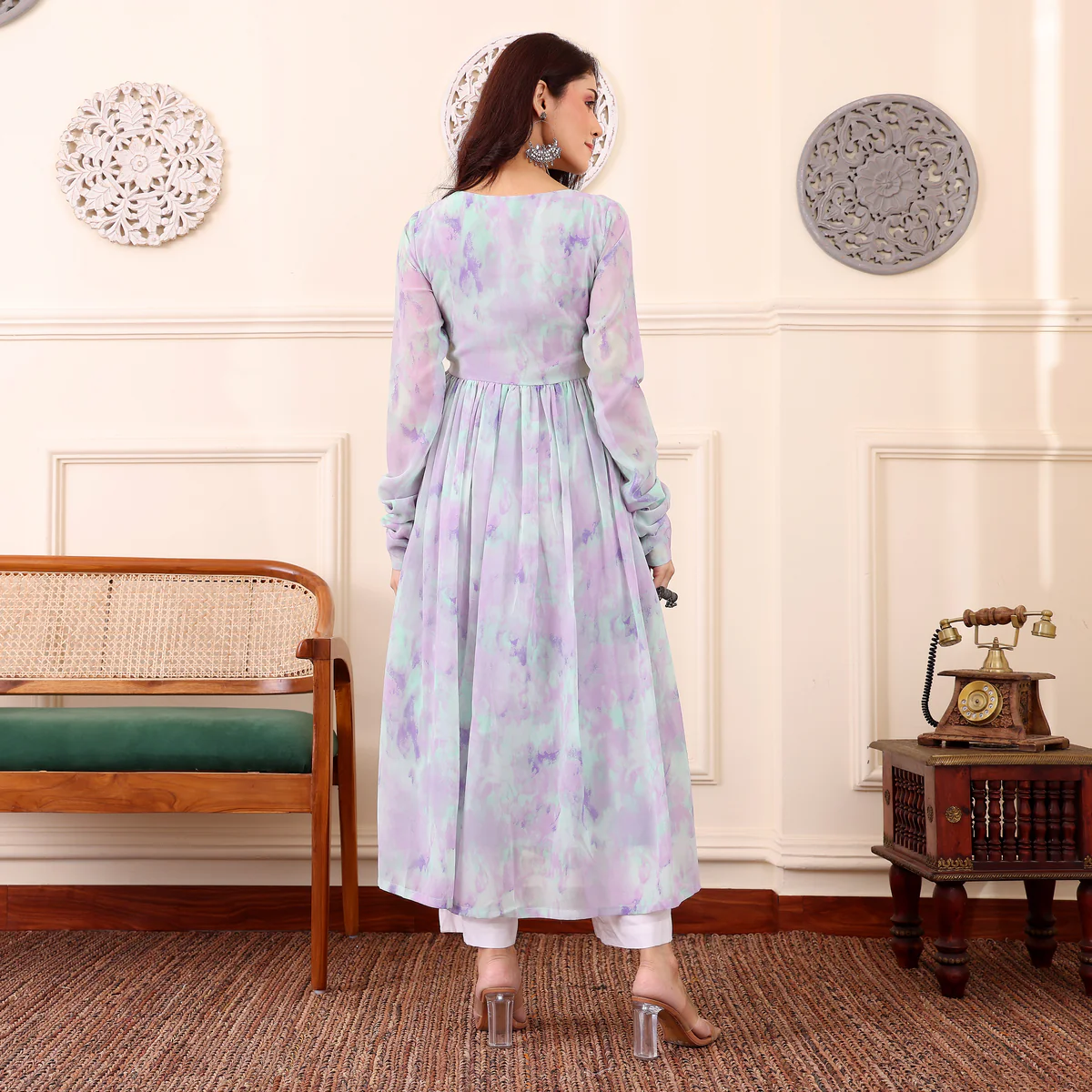Remisa  Georgette Kurta - Image 10