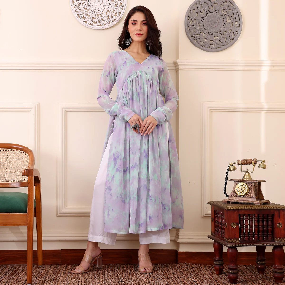 Remisa  Georgette Kurta - Image 2