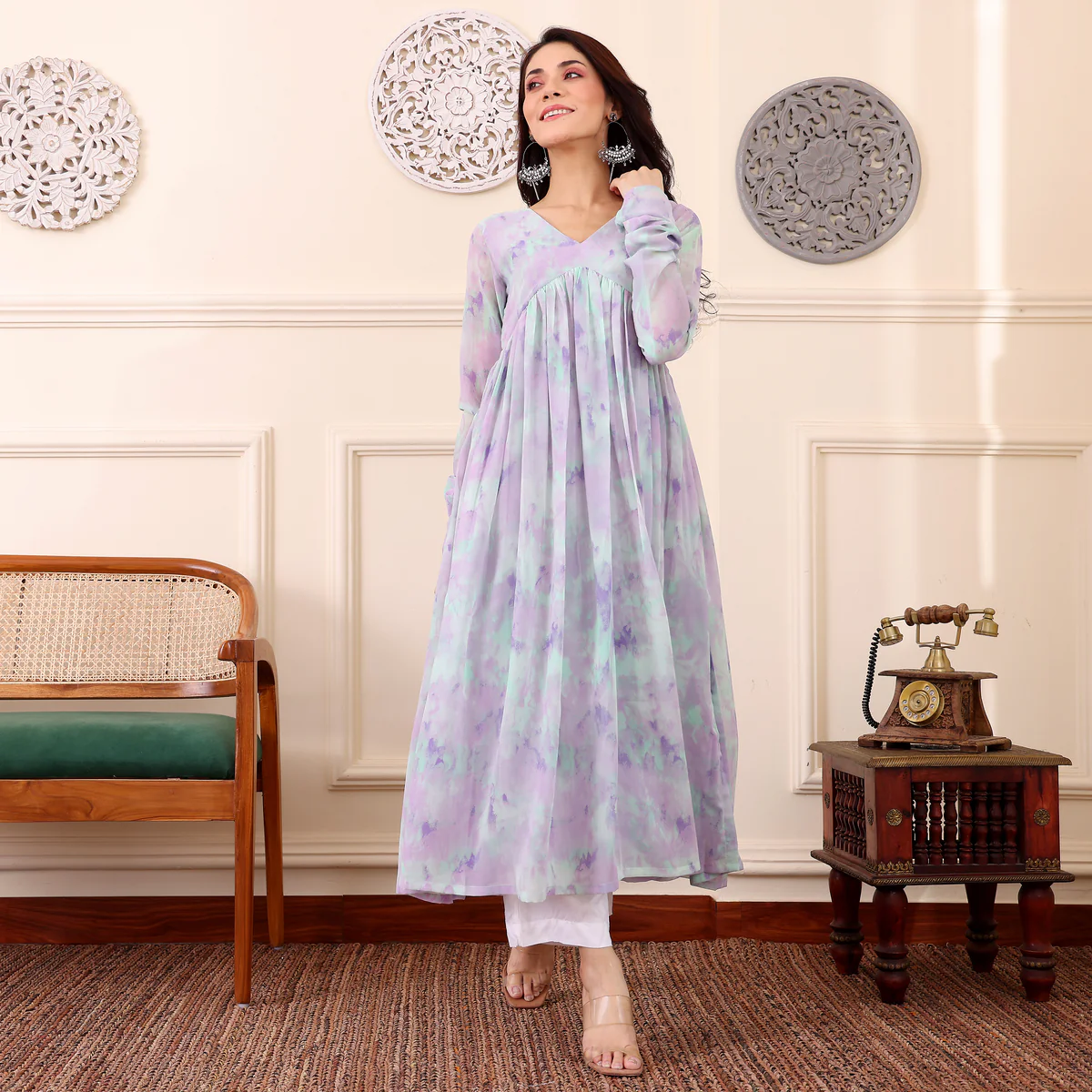 Remisa  Georgette Kurta - Image 4