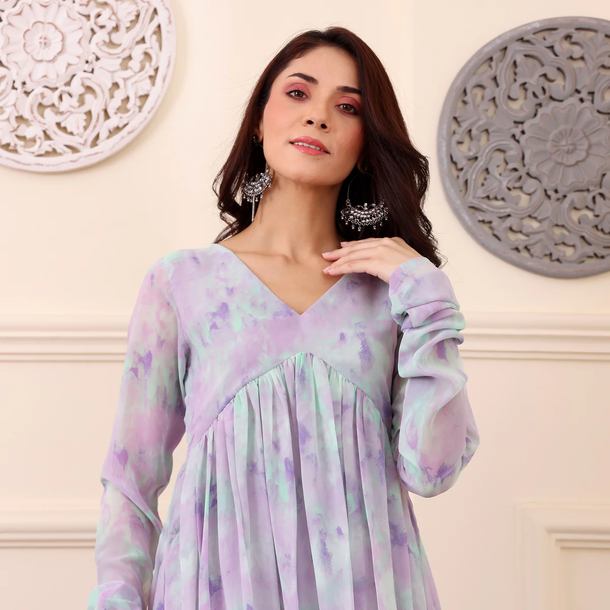 Remisa  Georgette Kurta - Image 5