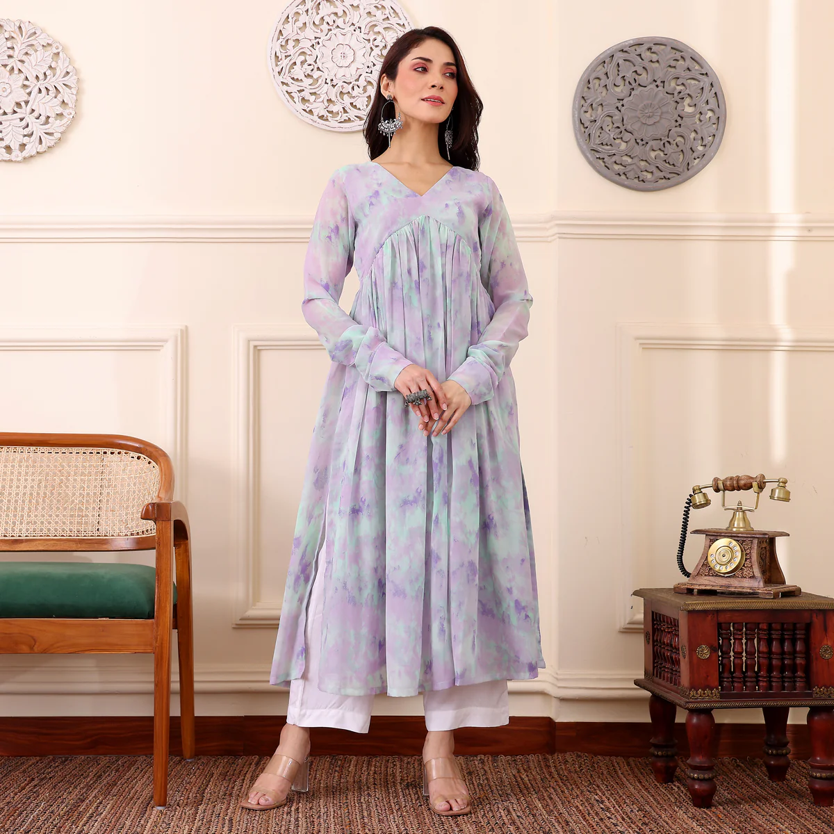 Remisa  Georgette Kurta - Image 6