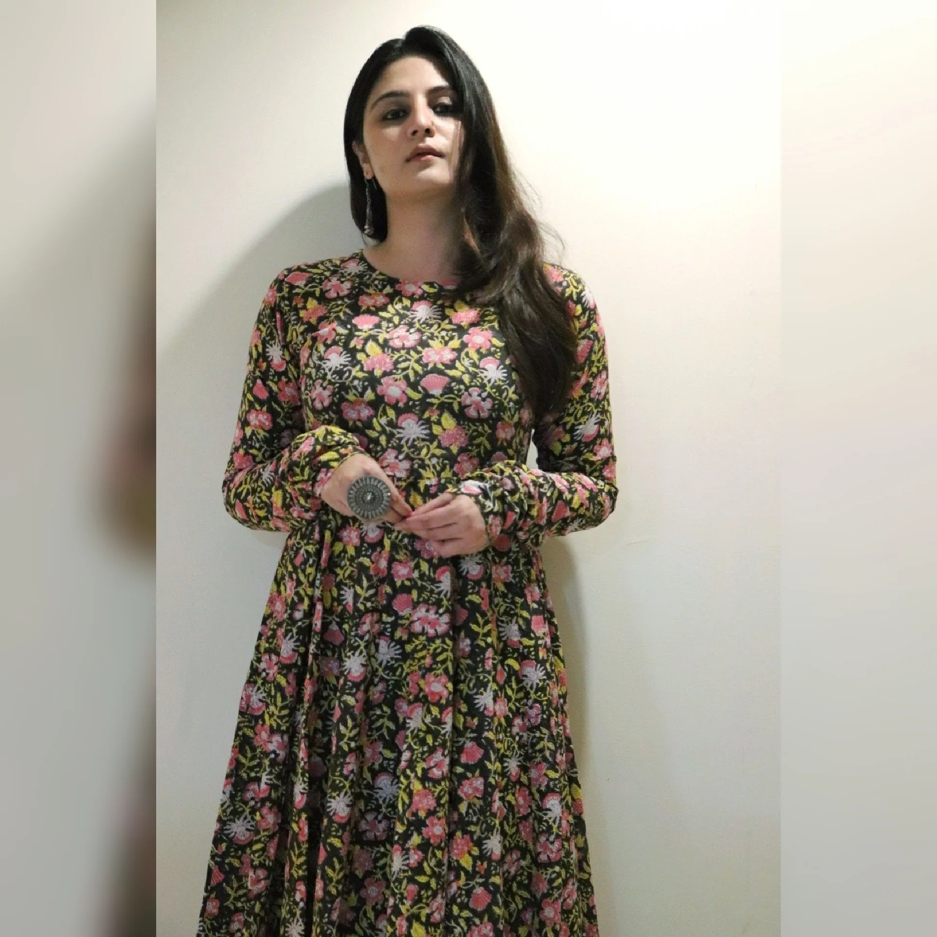 Rhea hand block kameez - Image 4